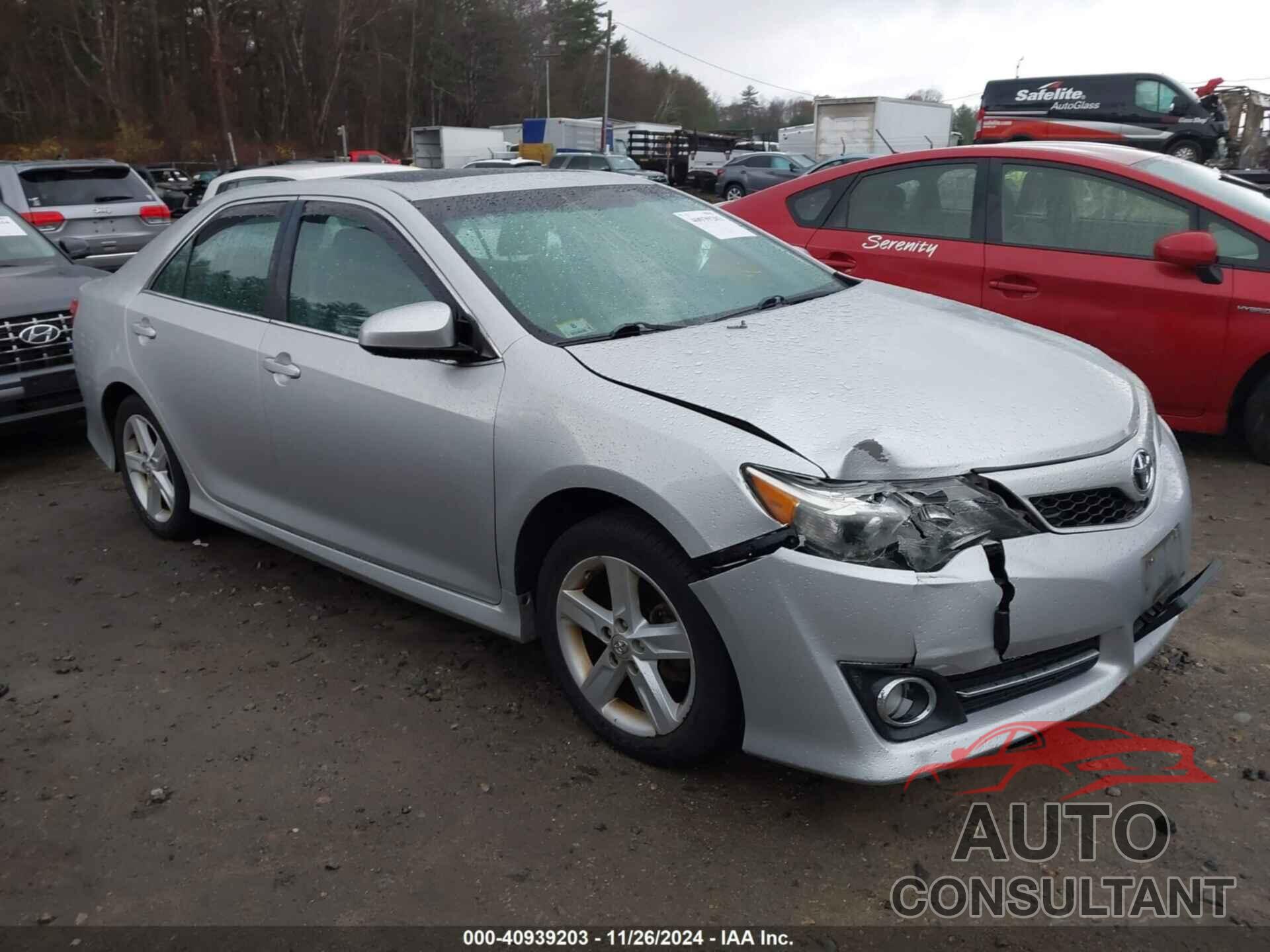 TOYOTA CAMRY 2013 - 4T1BF1FK9DU718386