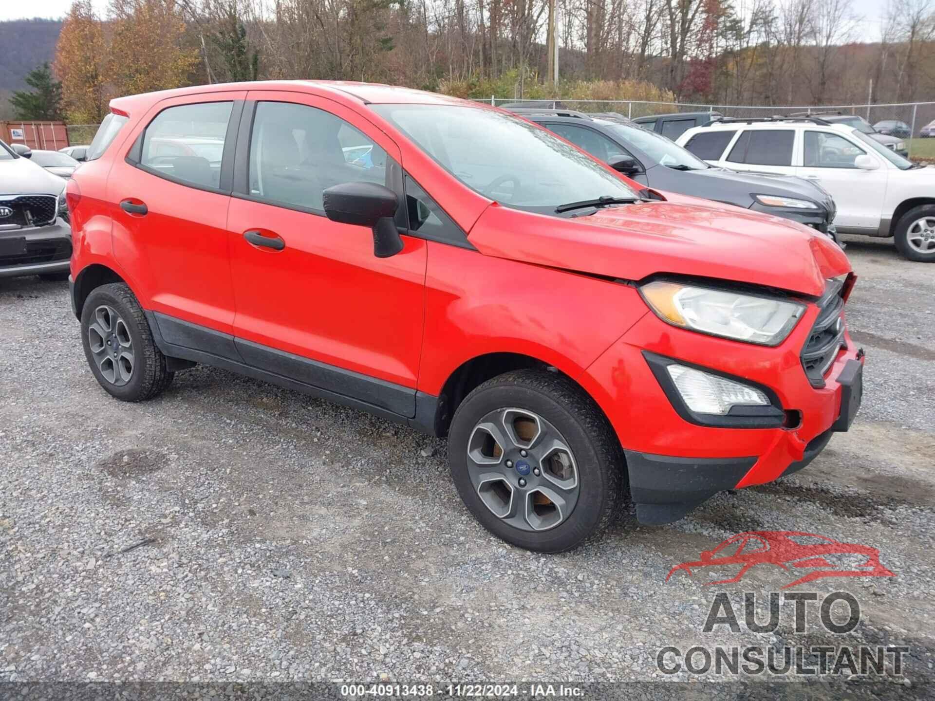 FORD ECOSPORT 2018 - MAJ6P1SLXJC218150