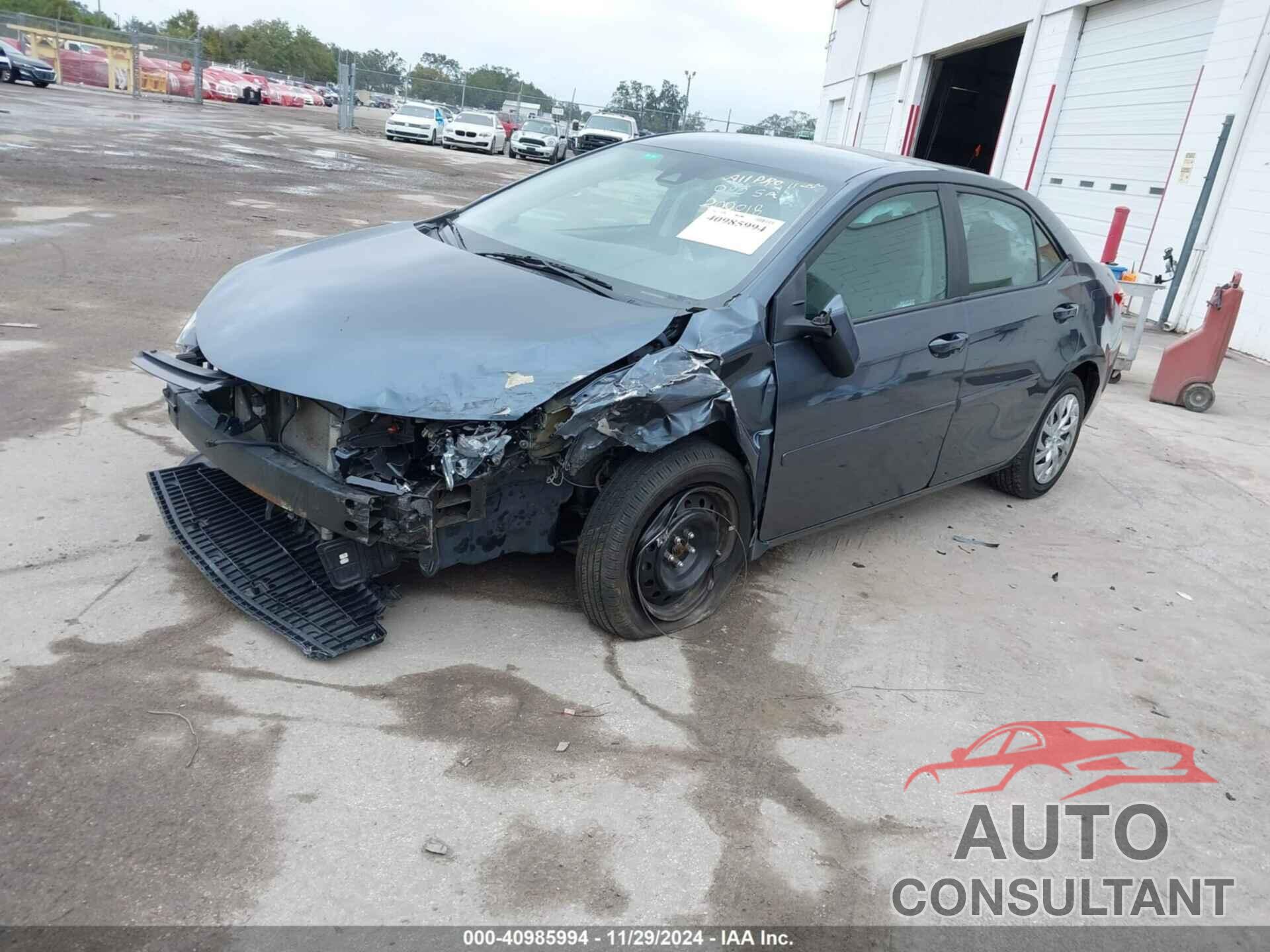 TOYOTA COROLLA 2019 - 2T1BURHE0KC165069