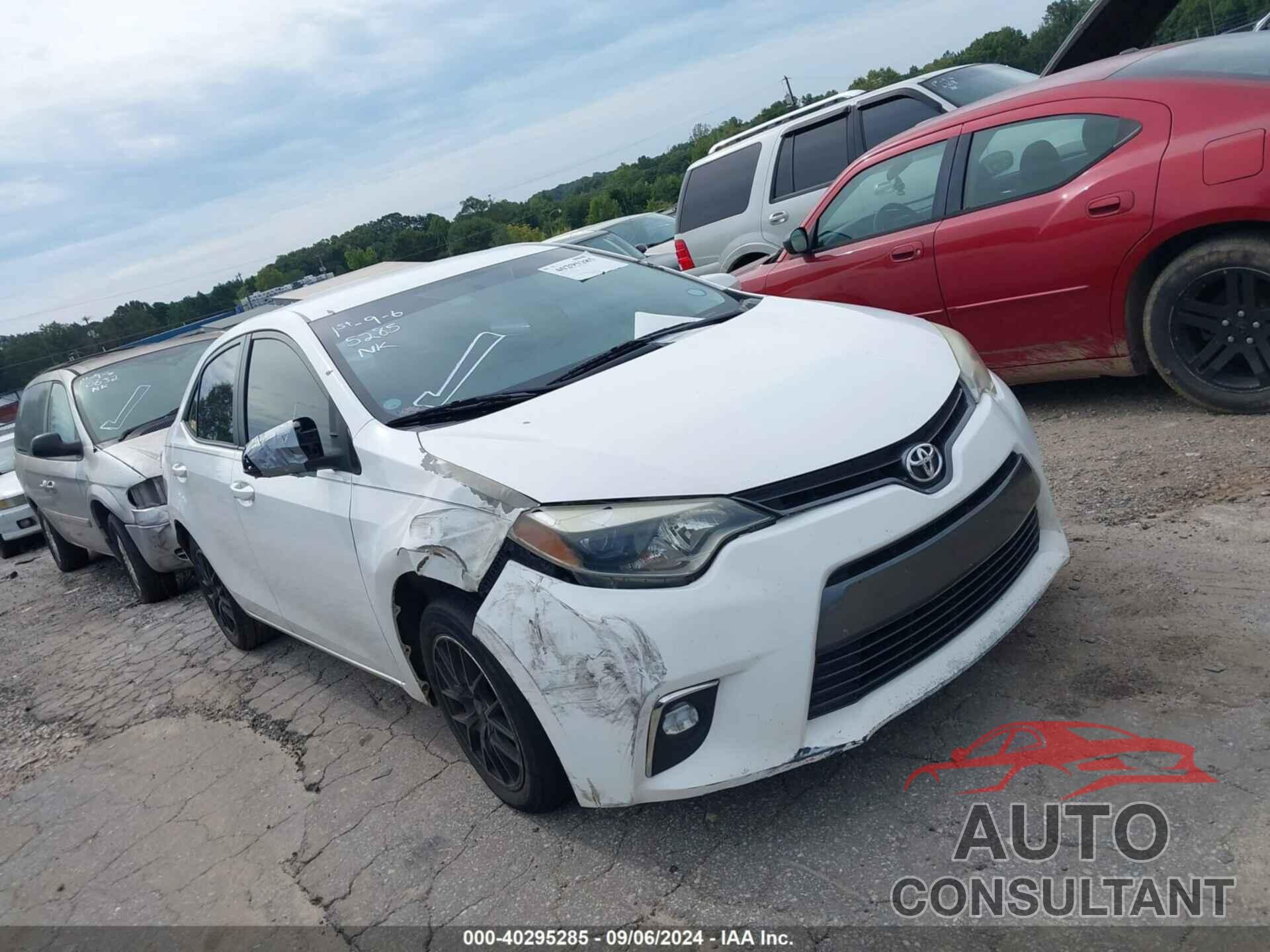 TOYOTA COROLLA 2016 - 5YFBURHE6GP488713