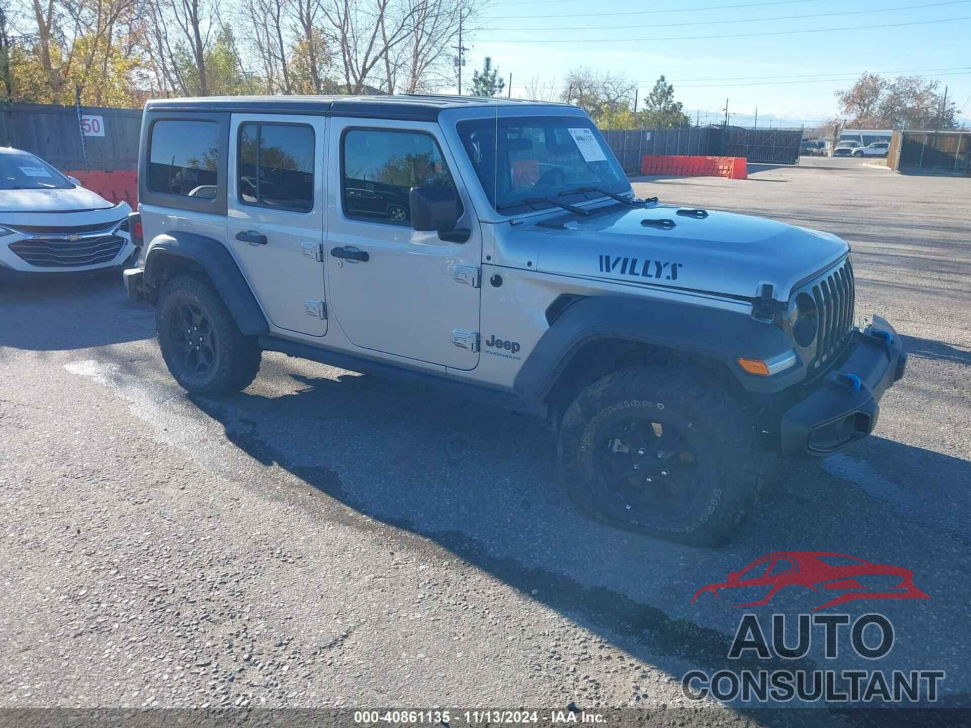 JEEP WRANGLER 4XE 2023 - 1C4JJXN62PW628429
