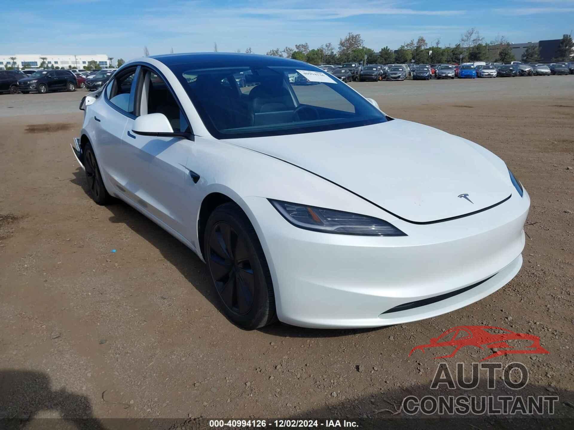 TESLA MODEL 3 2024 - 5YJ3E1EA9RF745611