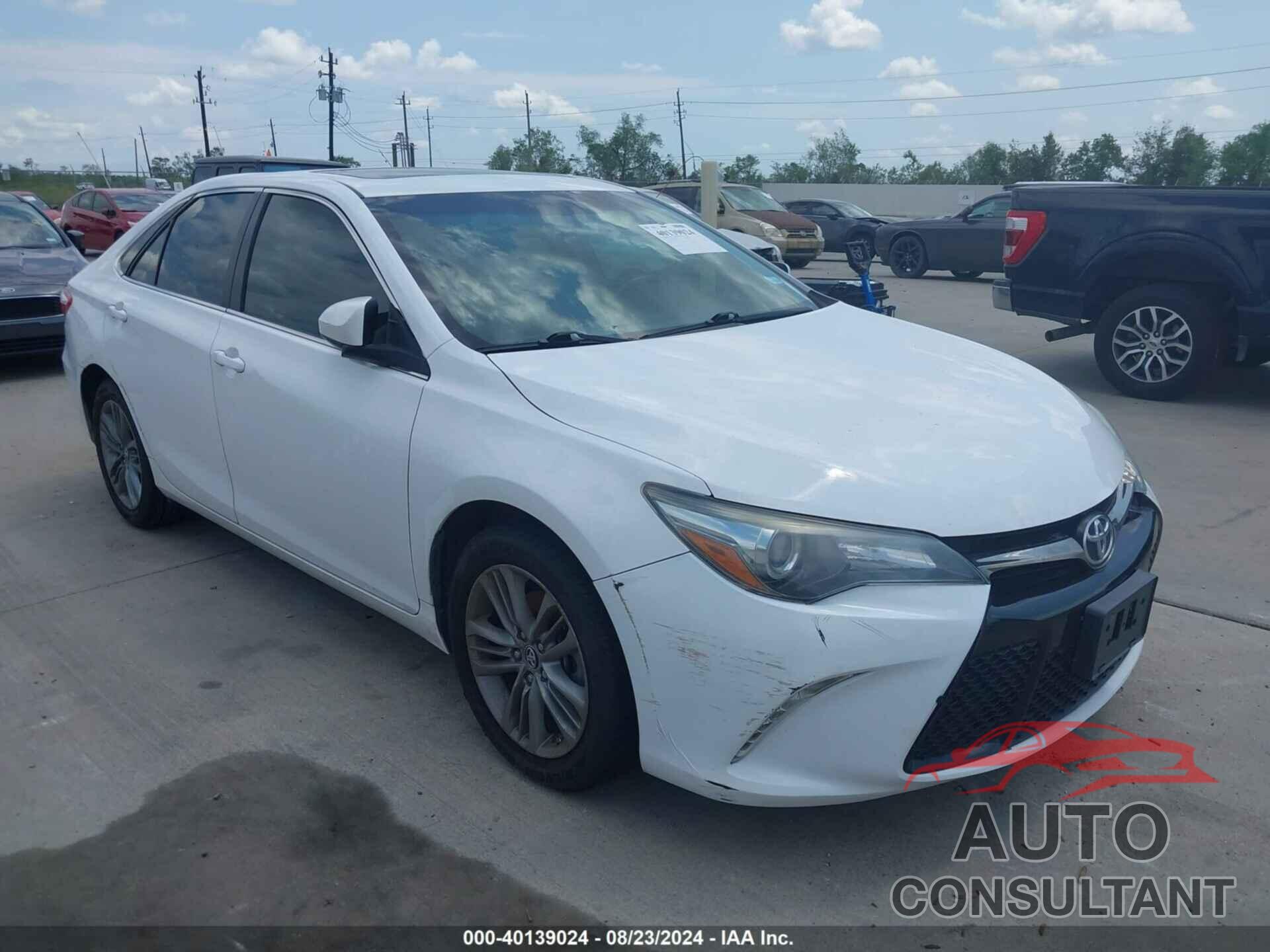 TOYOTA CAMRY 2016 - 4T1BF1FK0GU152154