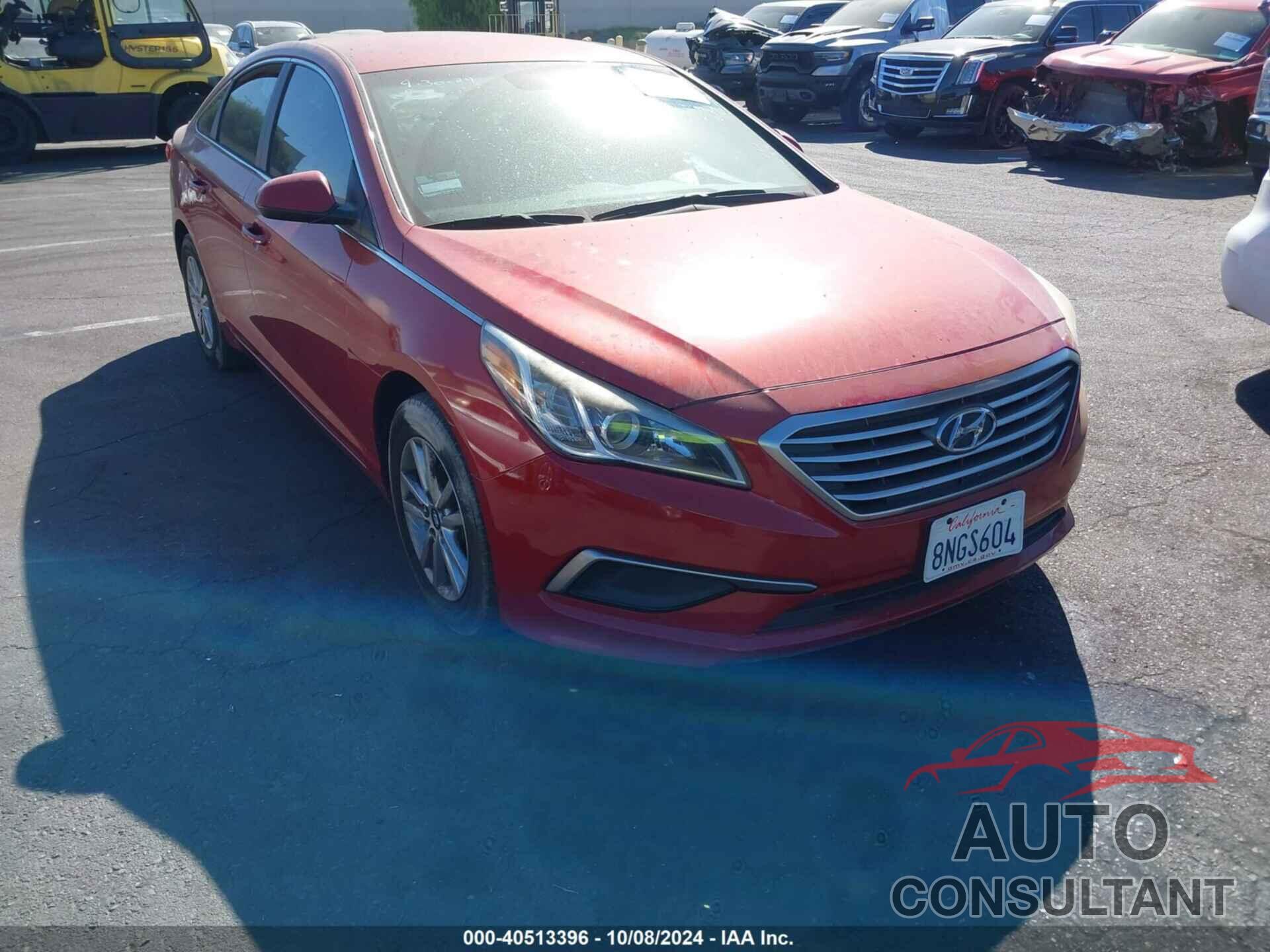 HYUNDAI SONATA 2017 - 5NPE24AF5HH576014