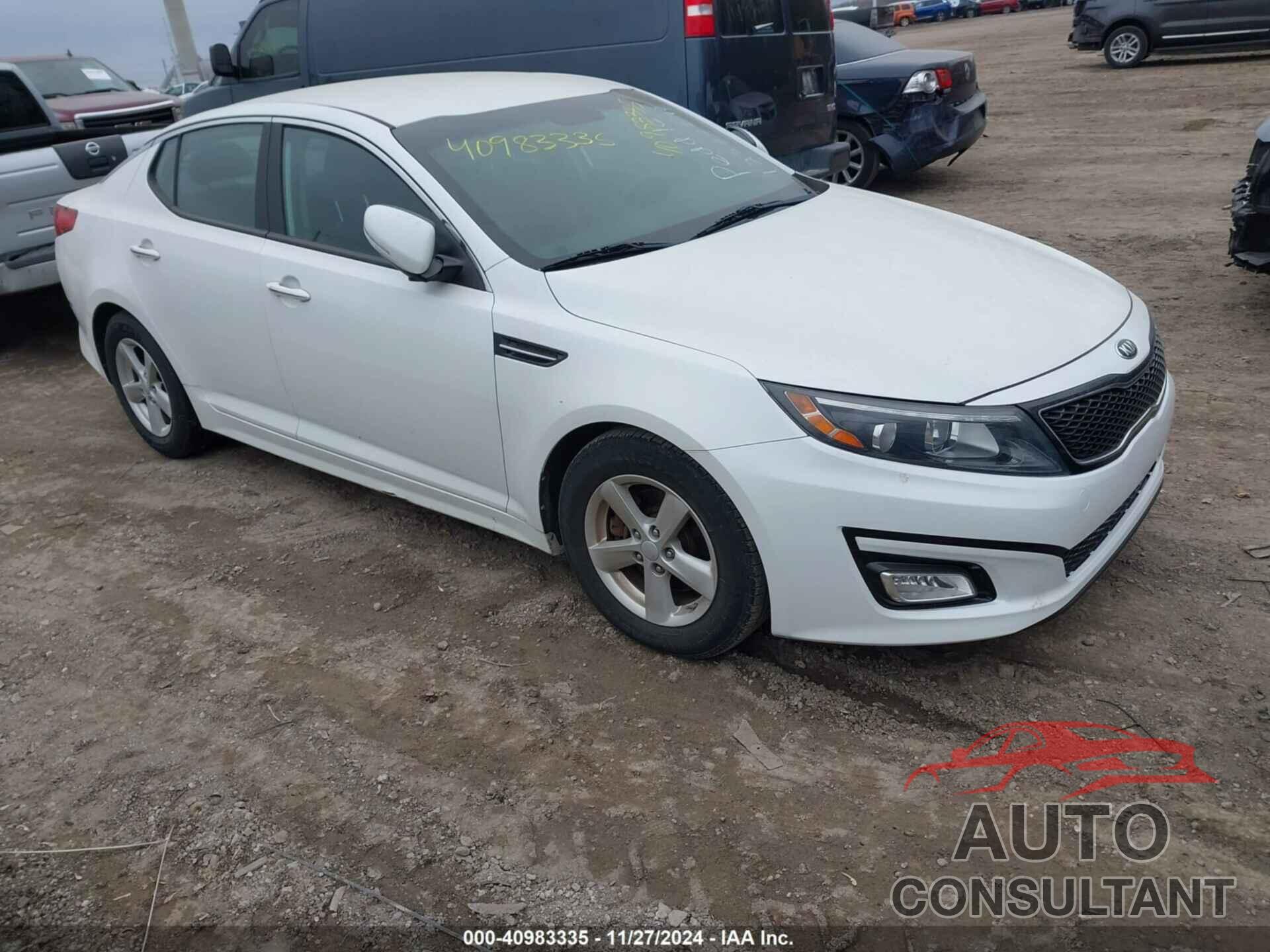 KIA OPTIMA 2015 - KNAGM4A78F5576157