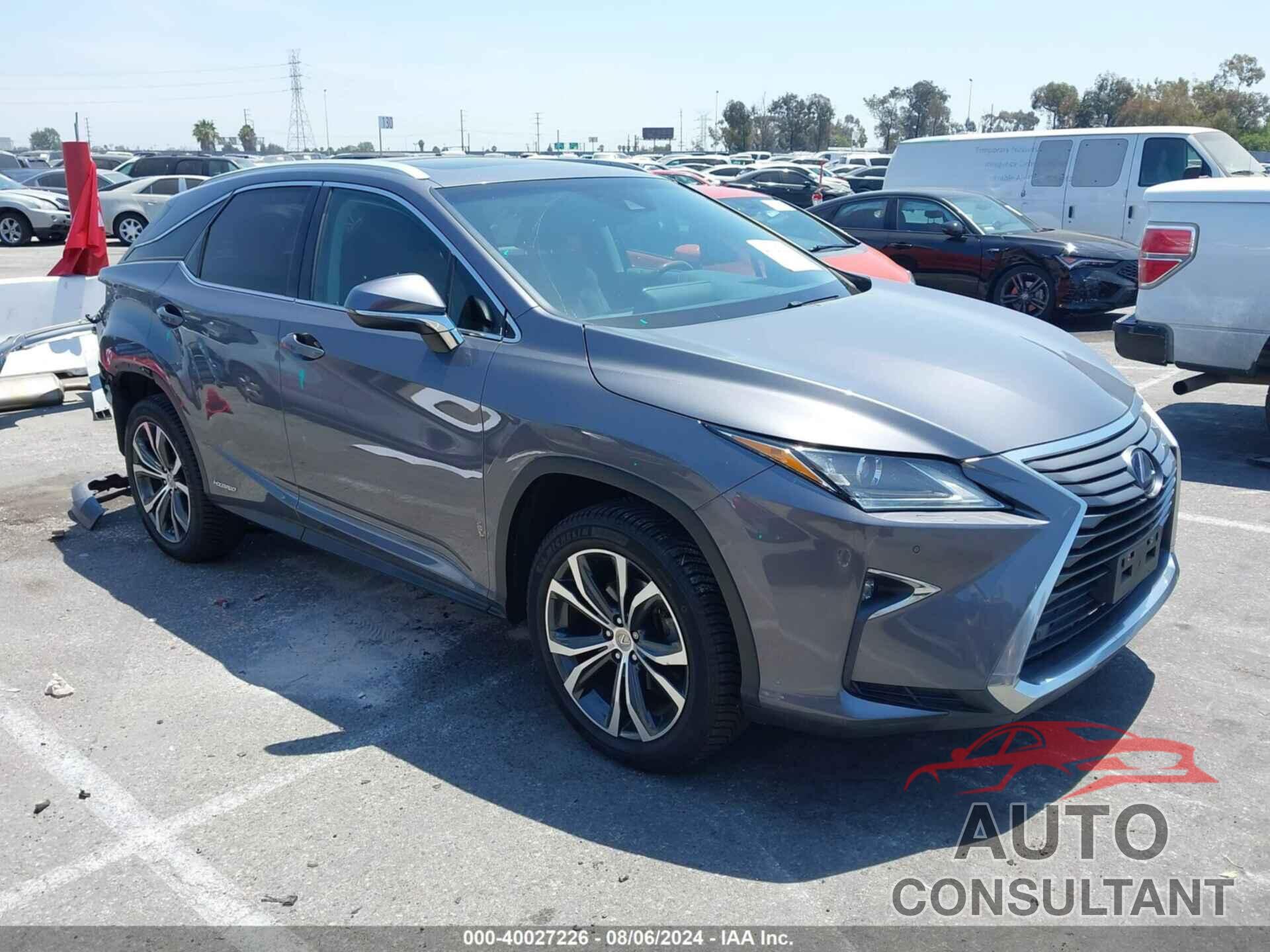 LEXUS RX 450H 2016 - 2T2BGMCA4GC002359