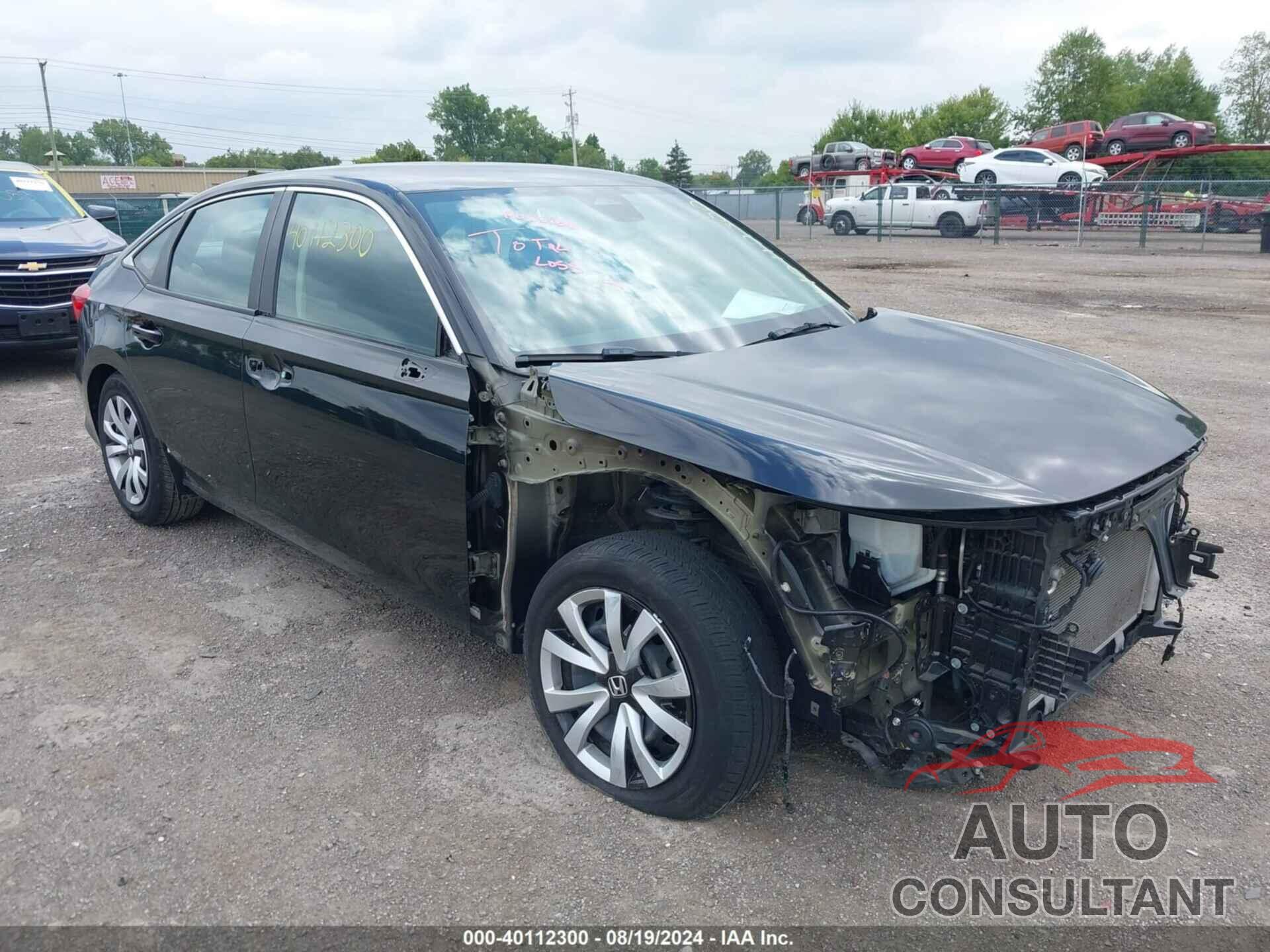 HONDA CIVIC 2022 - 2HGFE2F24NH516706
