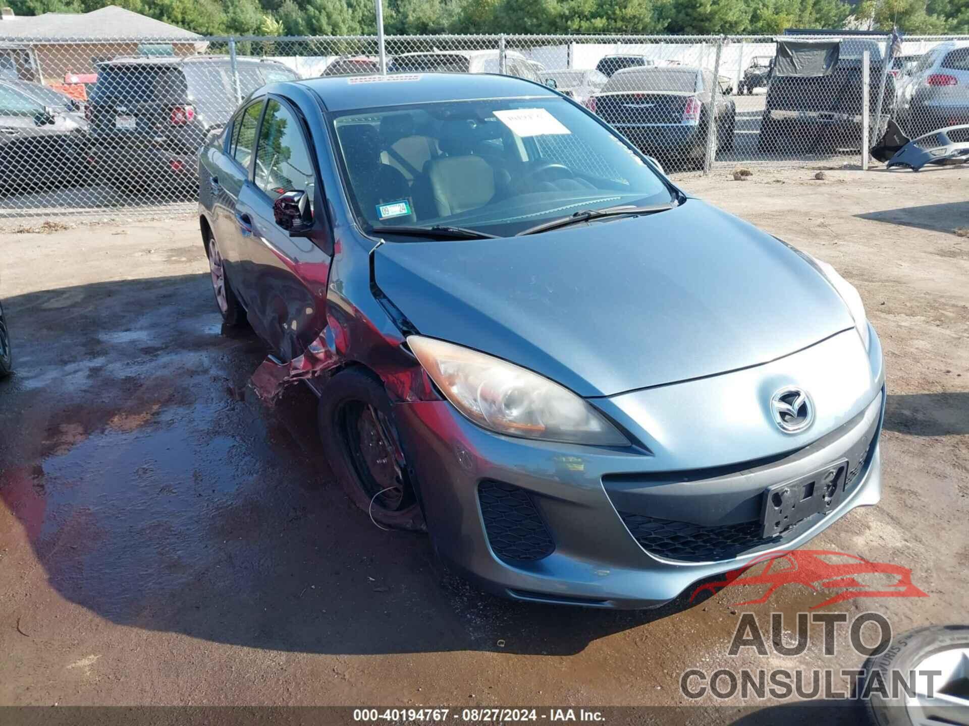 MAZDA MAZDA3 2013 - JM1BL1TF6D1721428