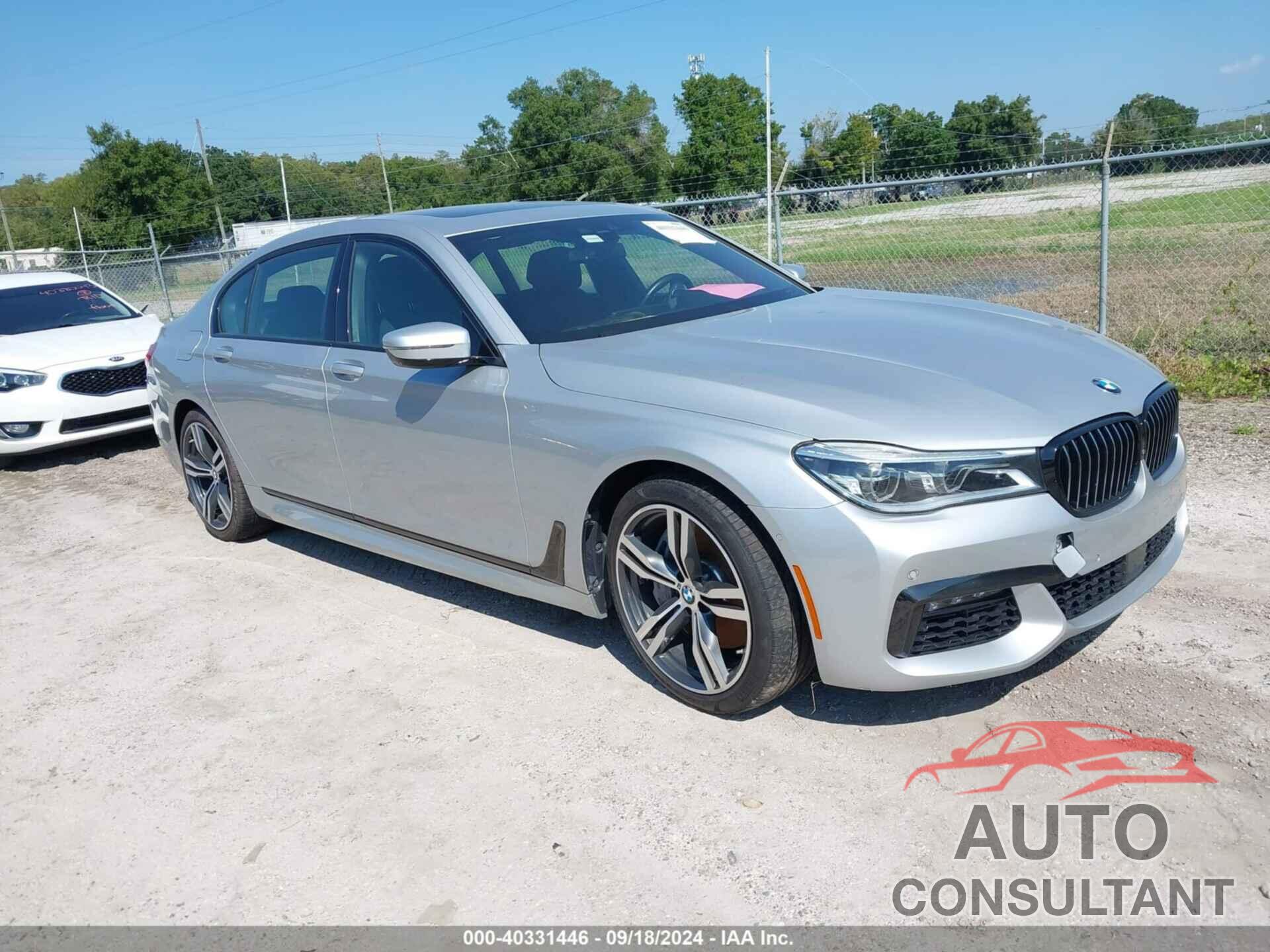 BMW 750I 2017 - WBA7F0C37HGM21801