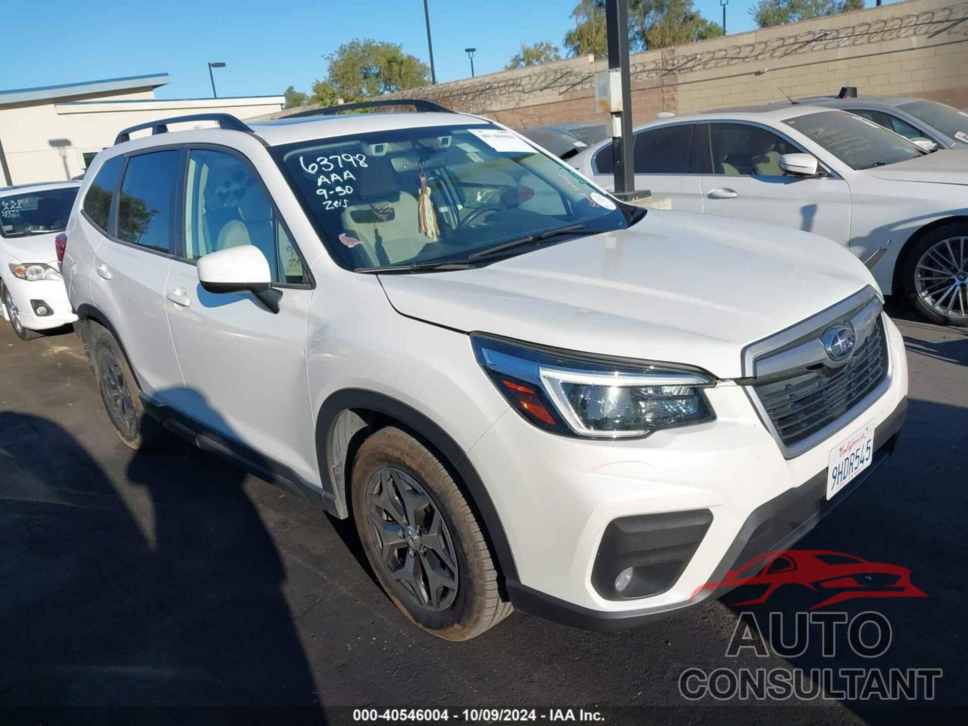 SUBARU FORESTER 2021 - JF2SKAJC2MH579535