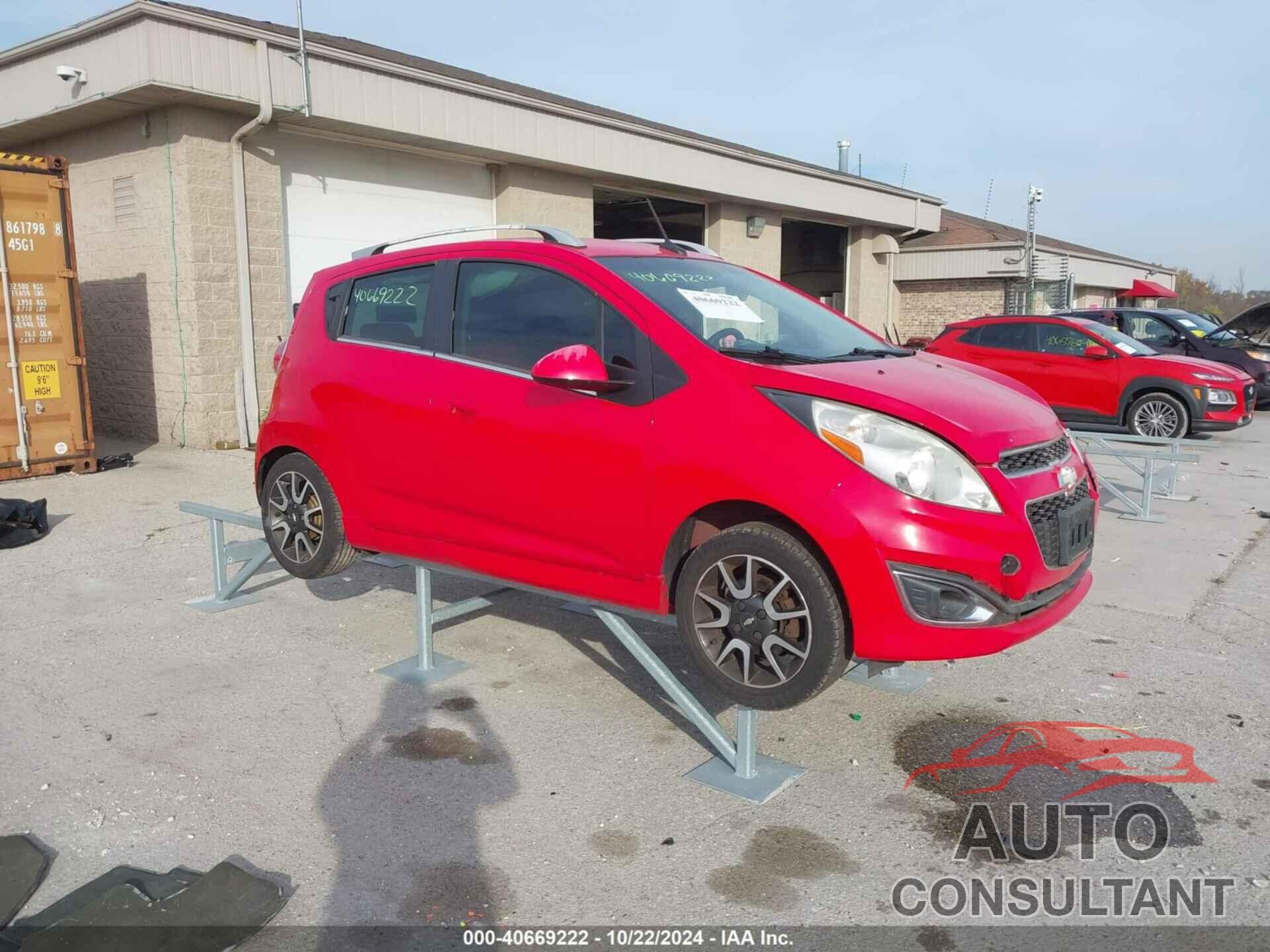CHEVROLET SPARK 2013 - KL8CF6S90DC502580