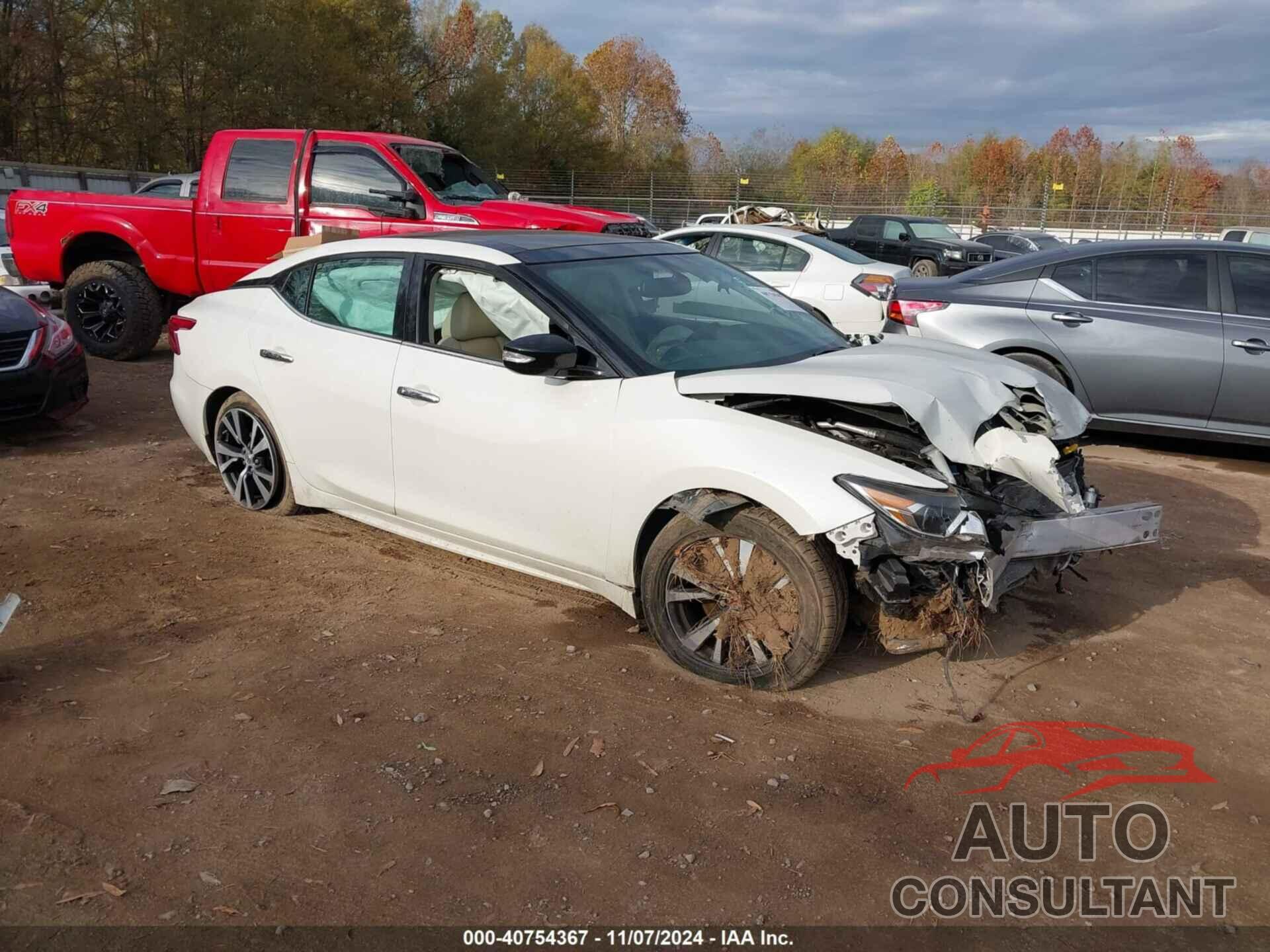 NISSAN MAXIMA 2017 - 1N4AA6AP2HC431956