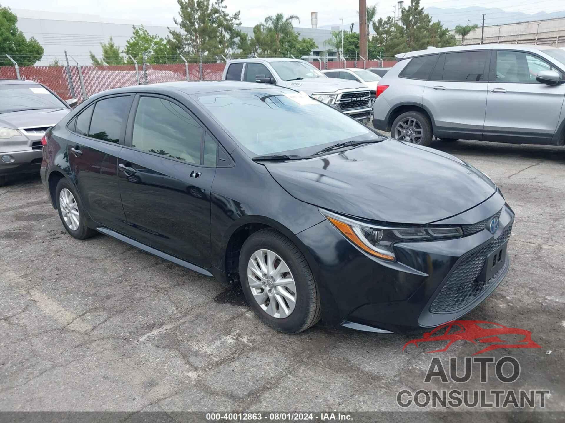TOYOTA COROLLA 2021 - JTDEAMDE5MJ002228