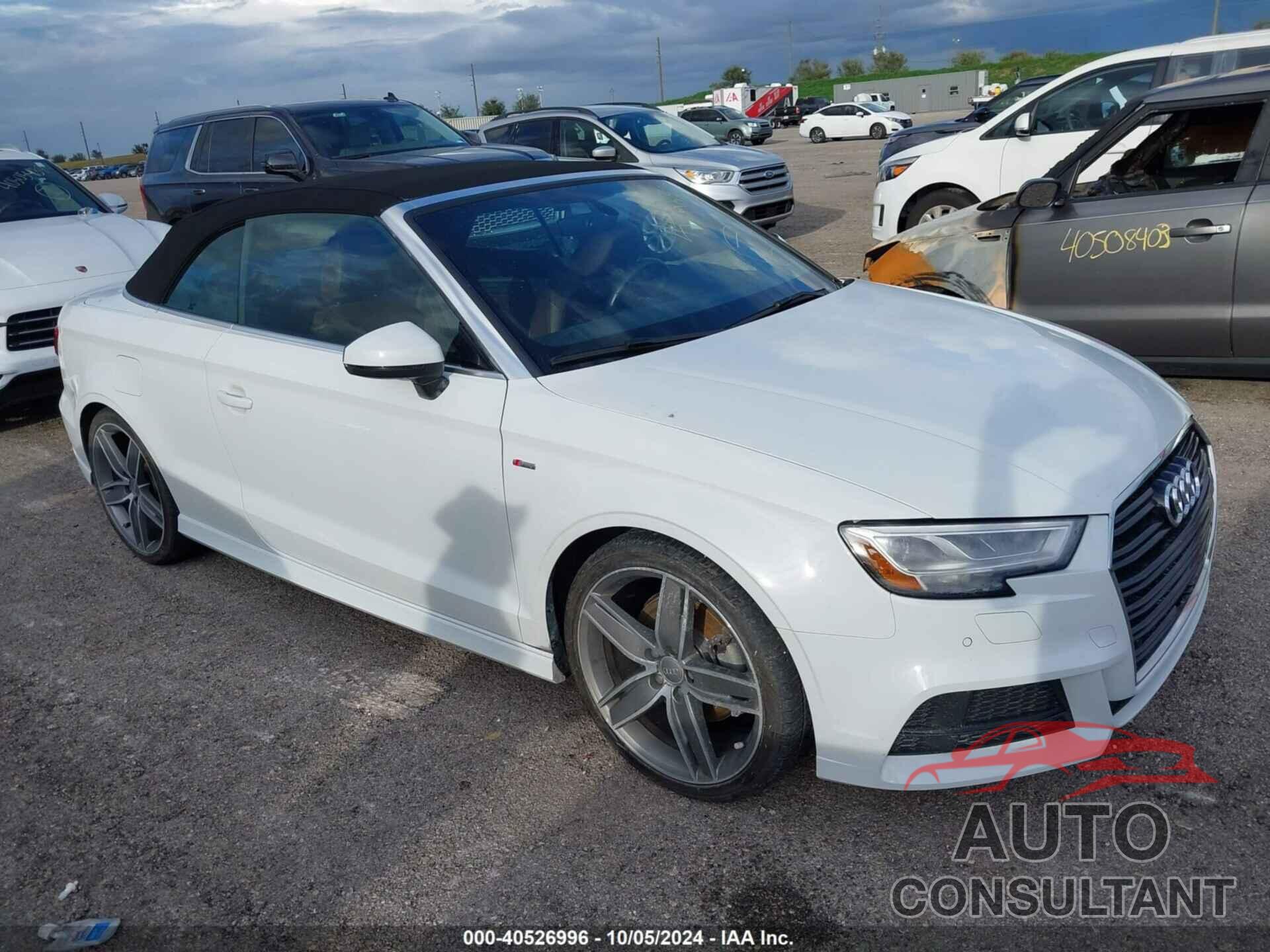 AUDI A3 2019 - WAU5ULFF0K1031895