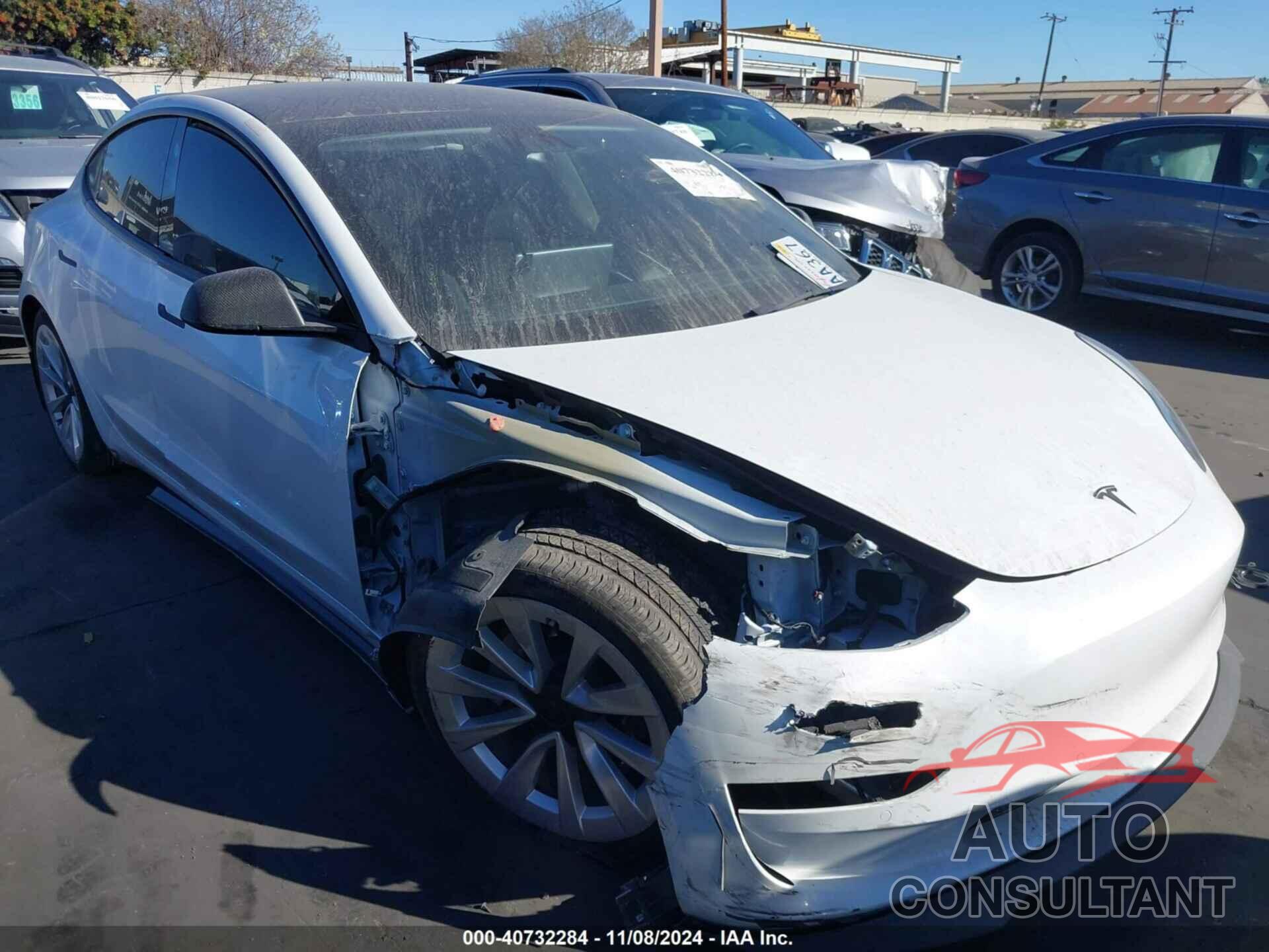 TESLA MODEL 3 2022 - 5YJ3E1EB0NF293454