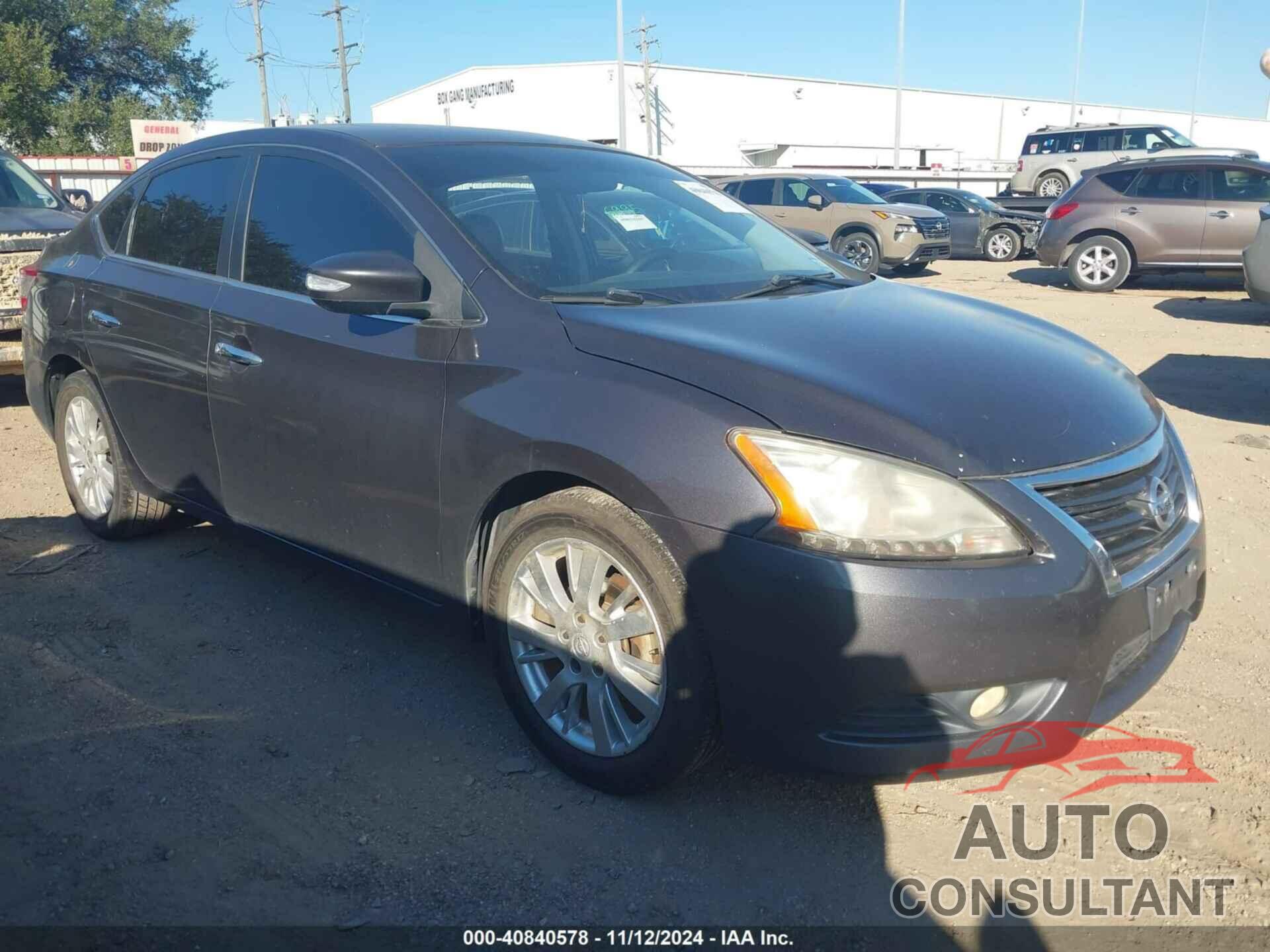 NISSAN SENTRA 2013 - 3N1AB7AP1DL731650