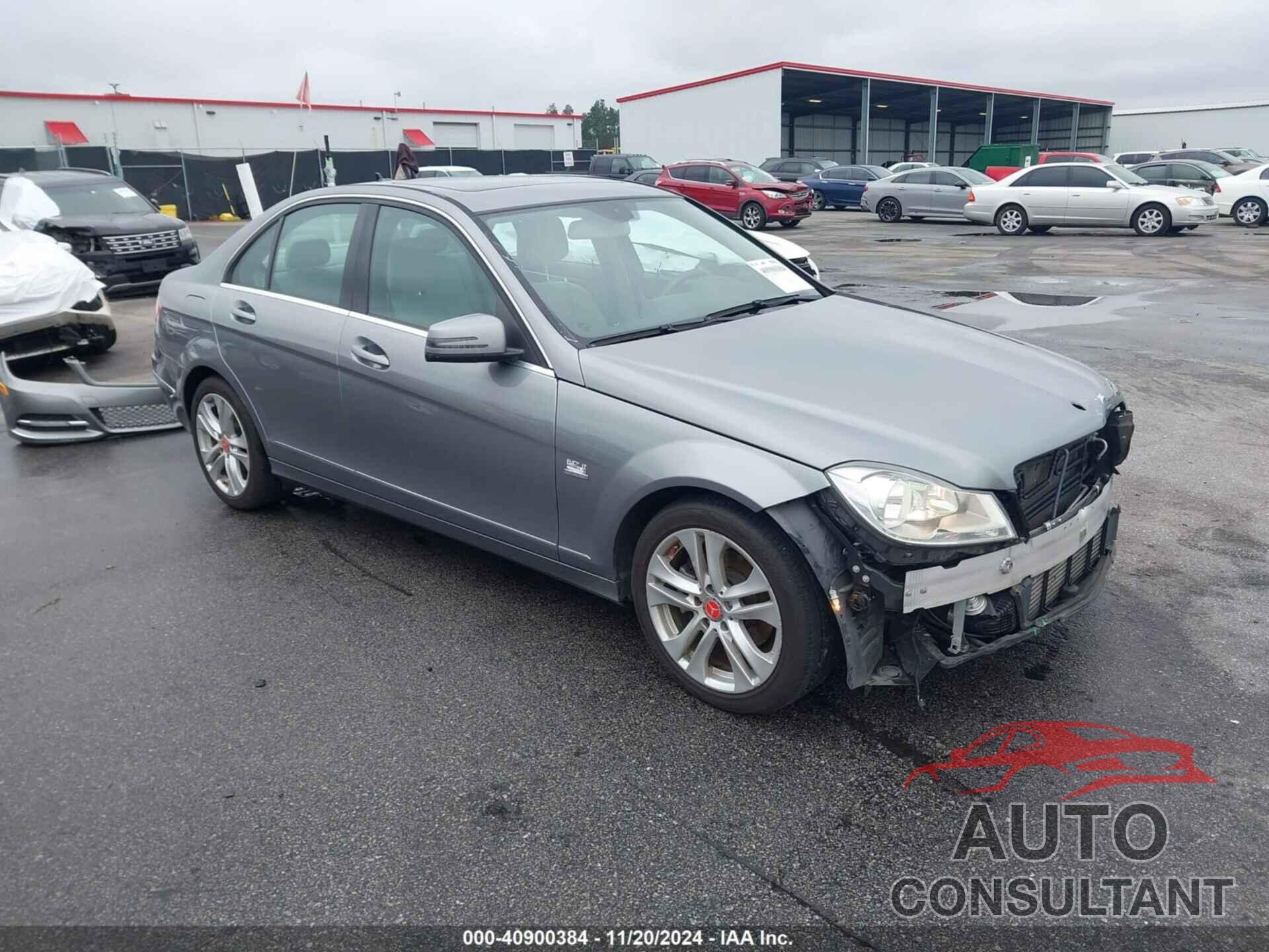 MERCEDES-BENZ C 250 2012 - WDDGF4HB9CA636270