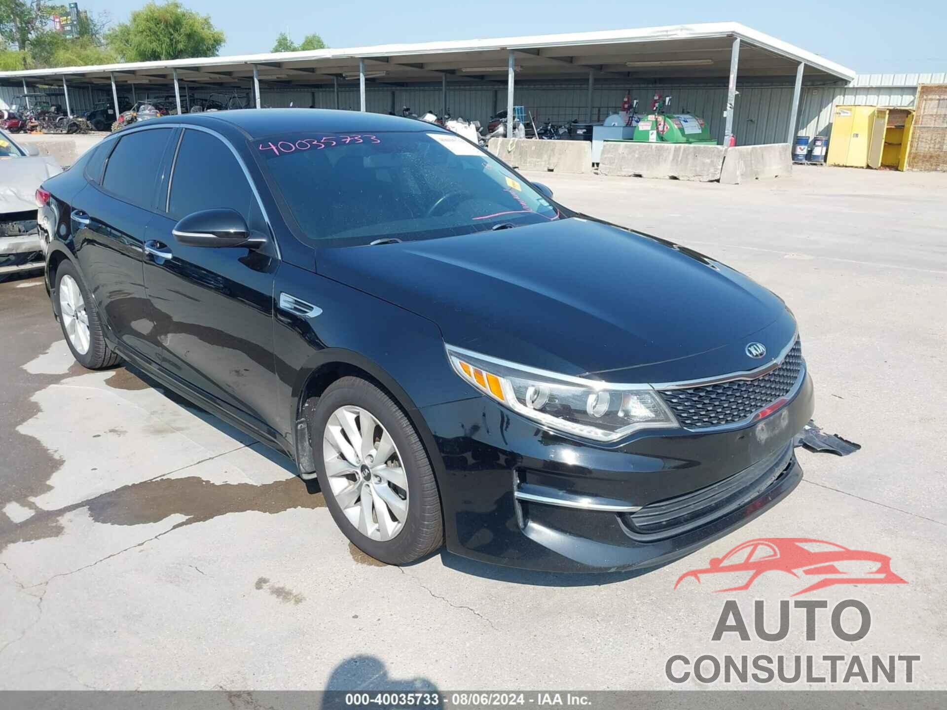 KIA OPTIMA 2016 - 5XXGU4L31GG121242