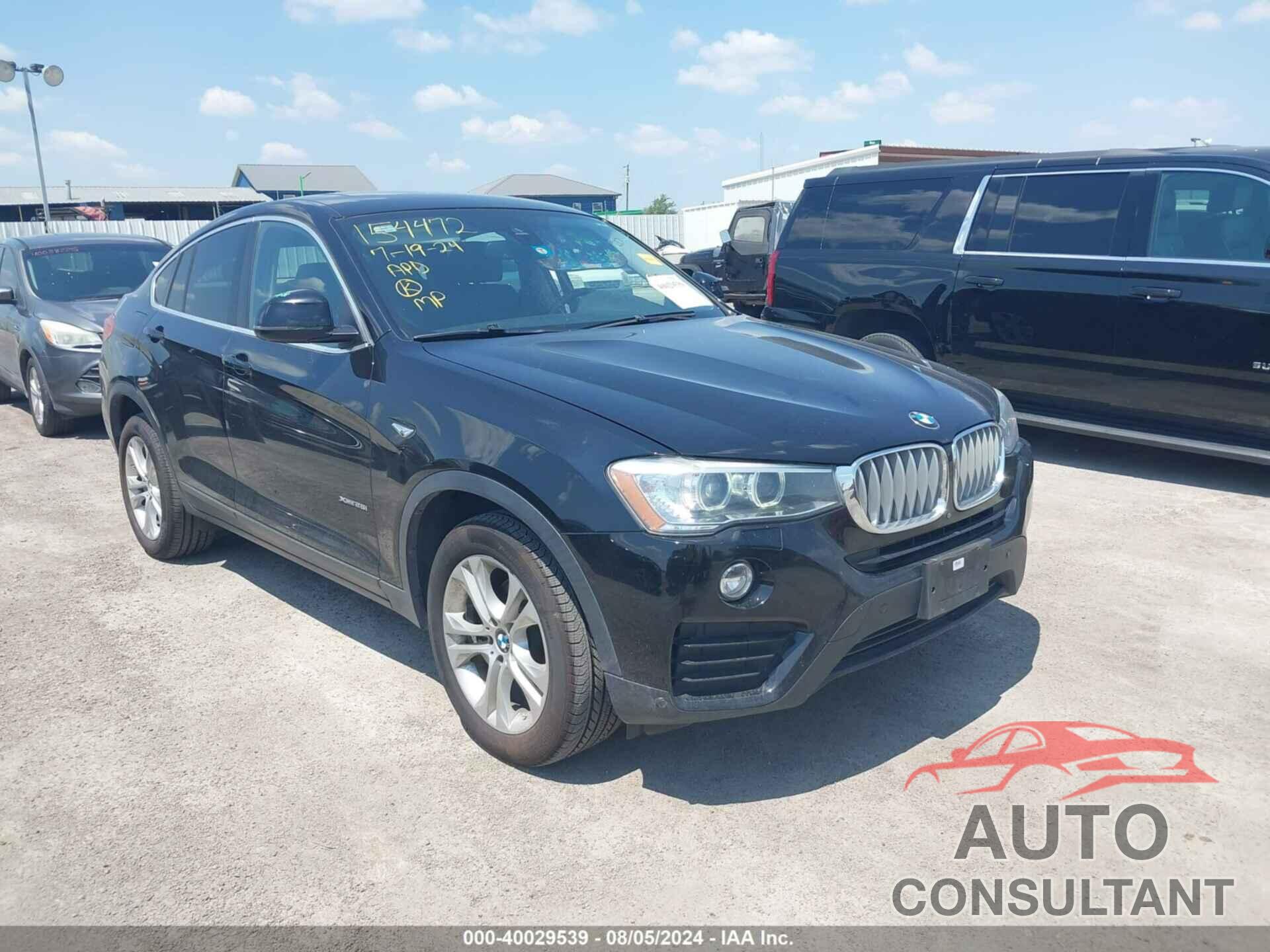 BMW X4 2017 - 5UXXW3C55H0T78377