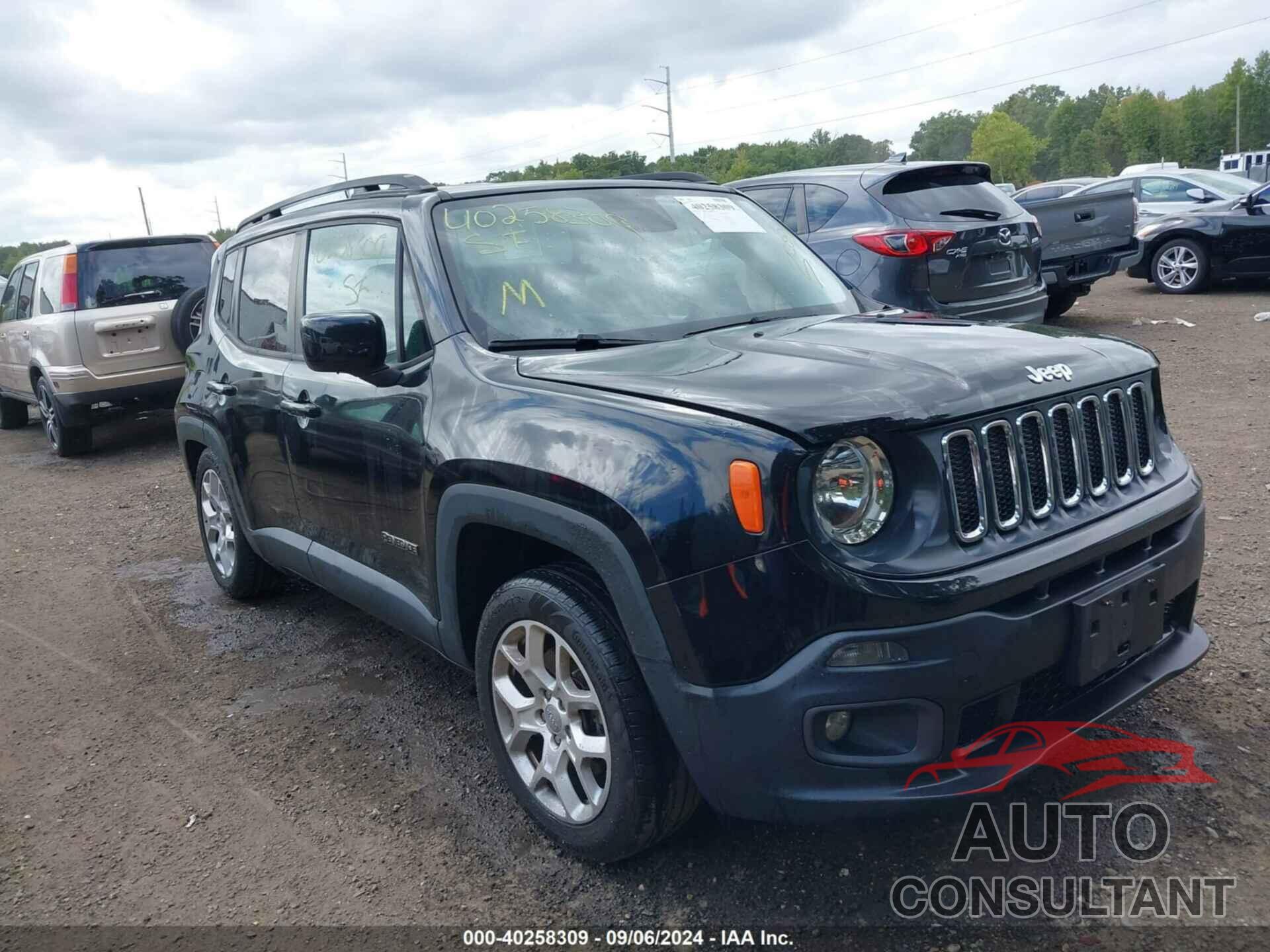 JEEP RENEGADE 2016 - ZACCJABT7GPD18953