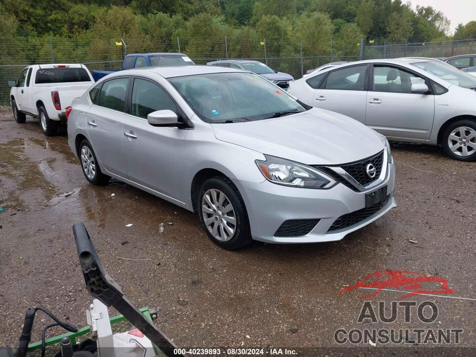 NISSAN SENTRA 2019 - 3N1AB7AP3KY361981