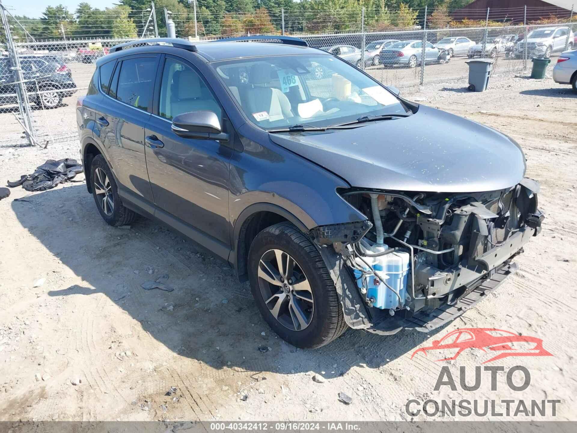 TOYOTA RAV4 2018 - JTMRFREV1JJ726699