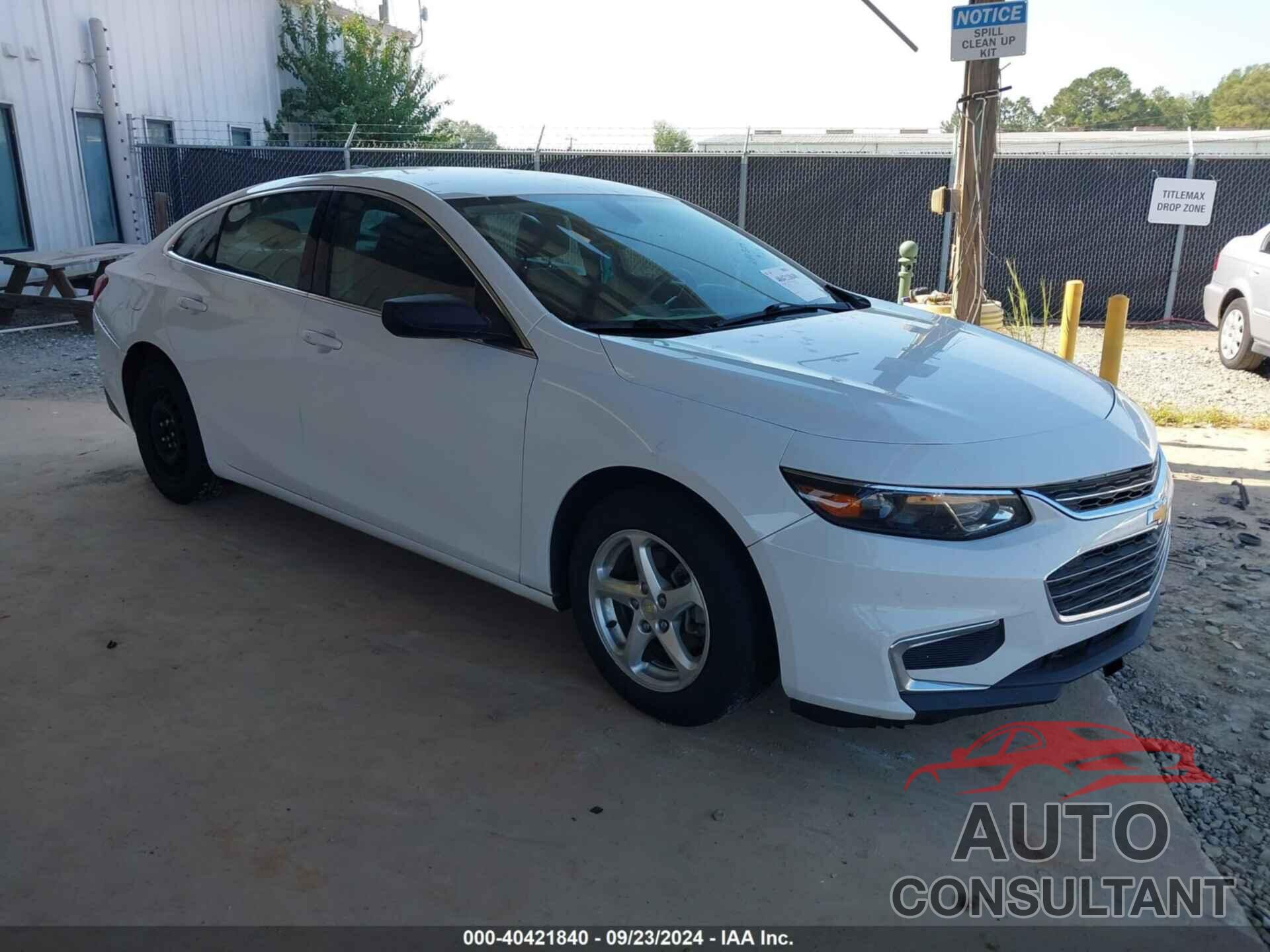 CHEVROLET MALIBU 2018 - 1G1ZB5ST4JF280504