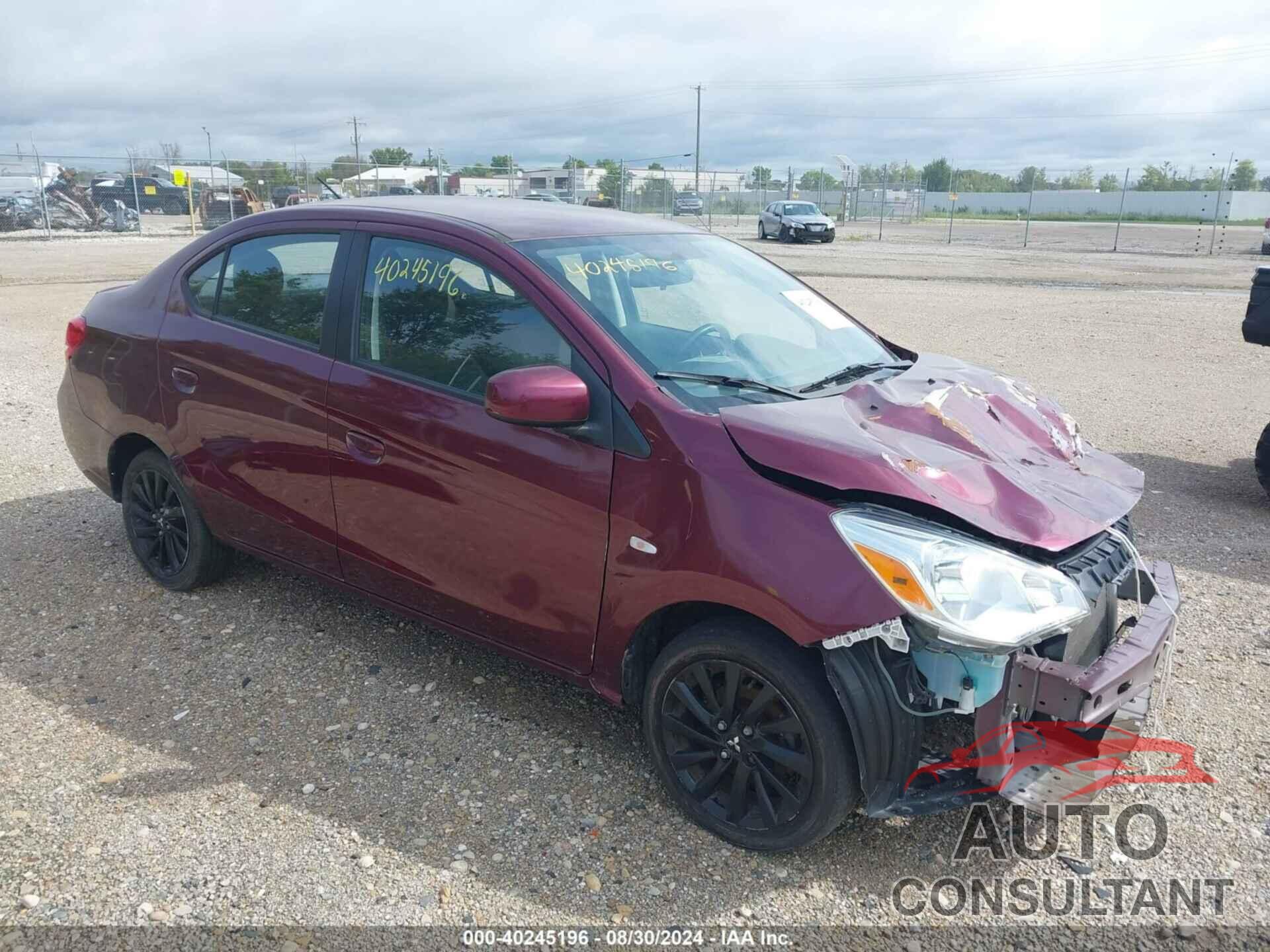 MITSUBISHI MIRAGE G4 2018 - ML32F3FJ7JHF12484