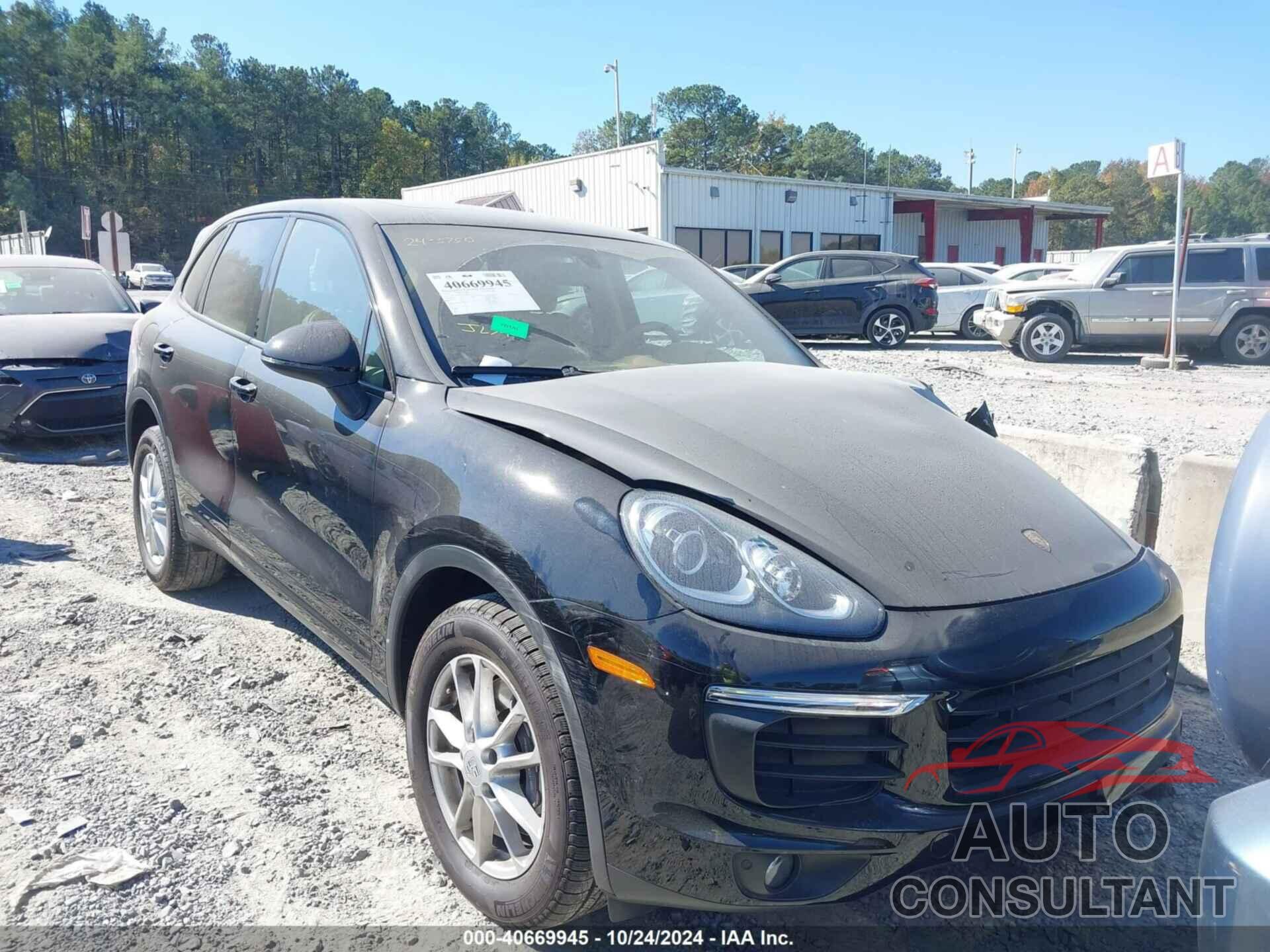 PORSCHE CAYENNE 2016 - WP1AA2A2XGKA09072