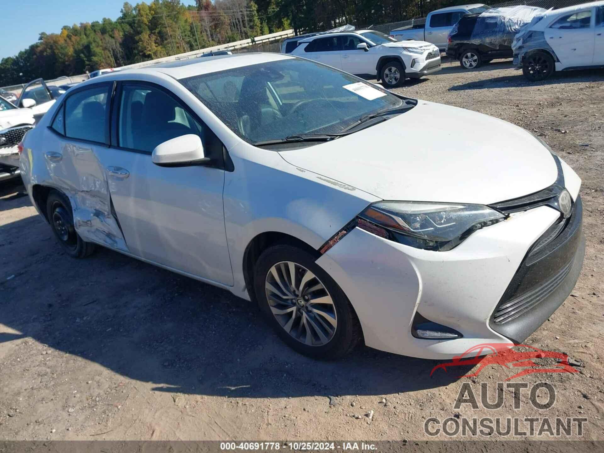 TOYOTA COROLLA 2017 - 5YFBURHE0HP702239