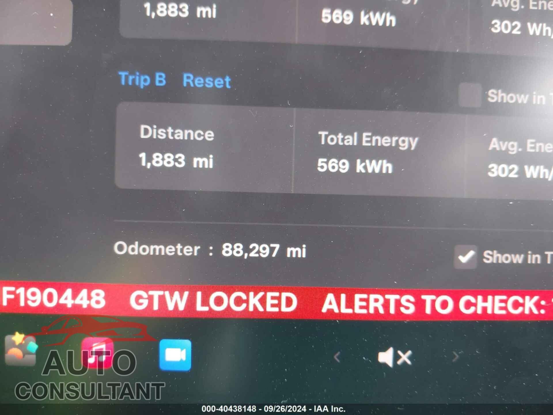 TESLA MODEL 3 2022 - 5YJ3E1EB5NF190448