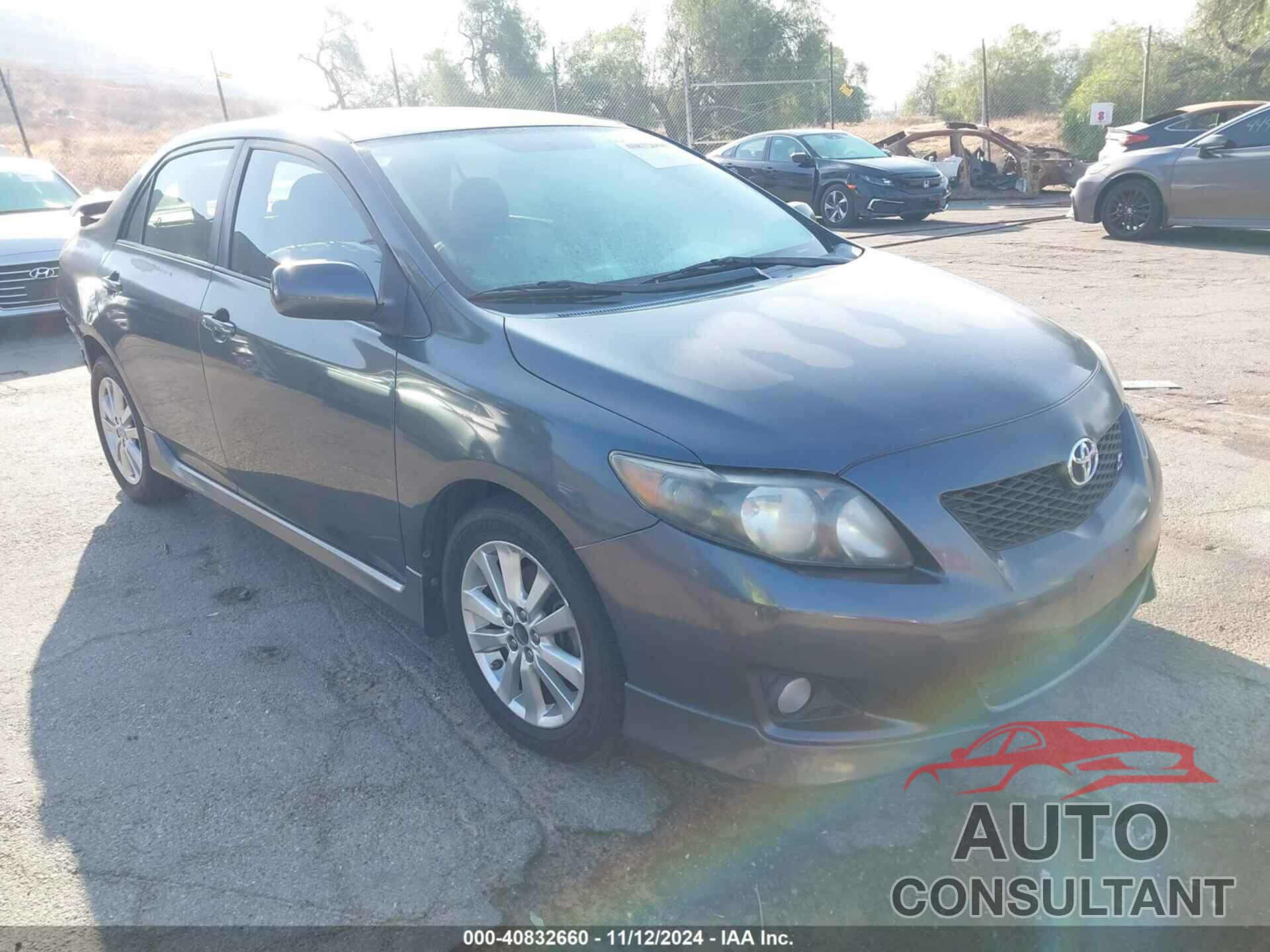 TOYOTA COROLLA 2010 - 1NXBU4EE8AZ383636