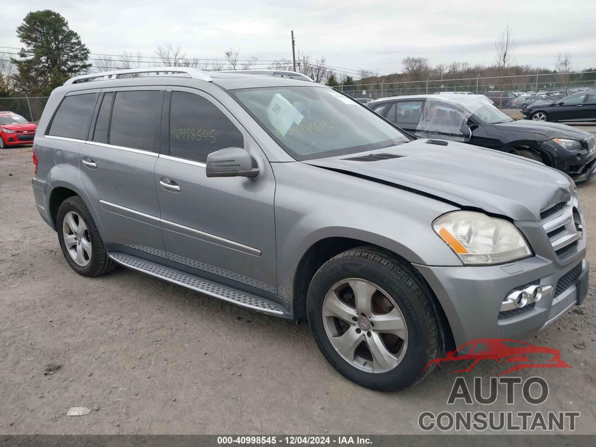 MERCEDES-BENZ GL 450 2011 - 4JGBF7BE7BA755552