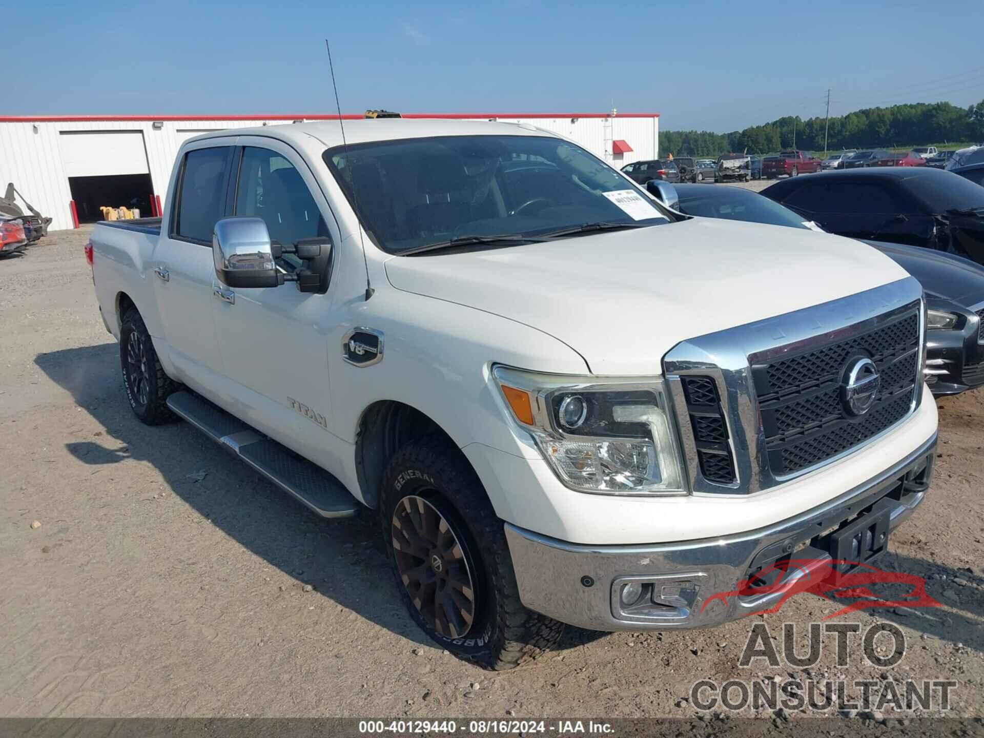 NISSAN TITAN 2017 - 1N6AA1E53HN519342