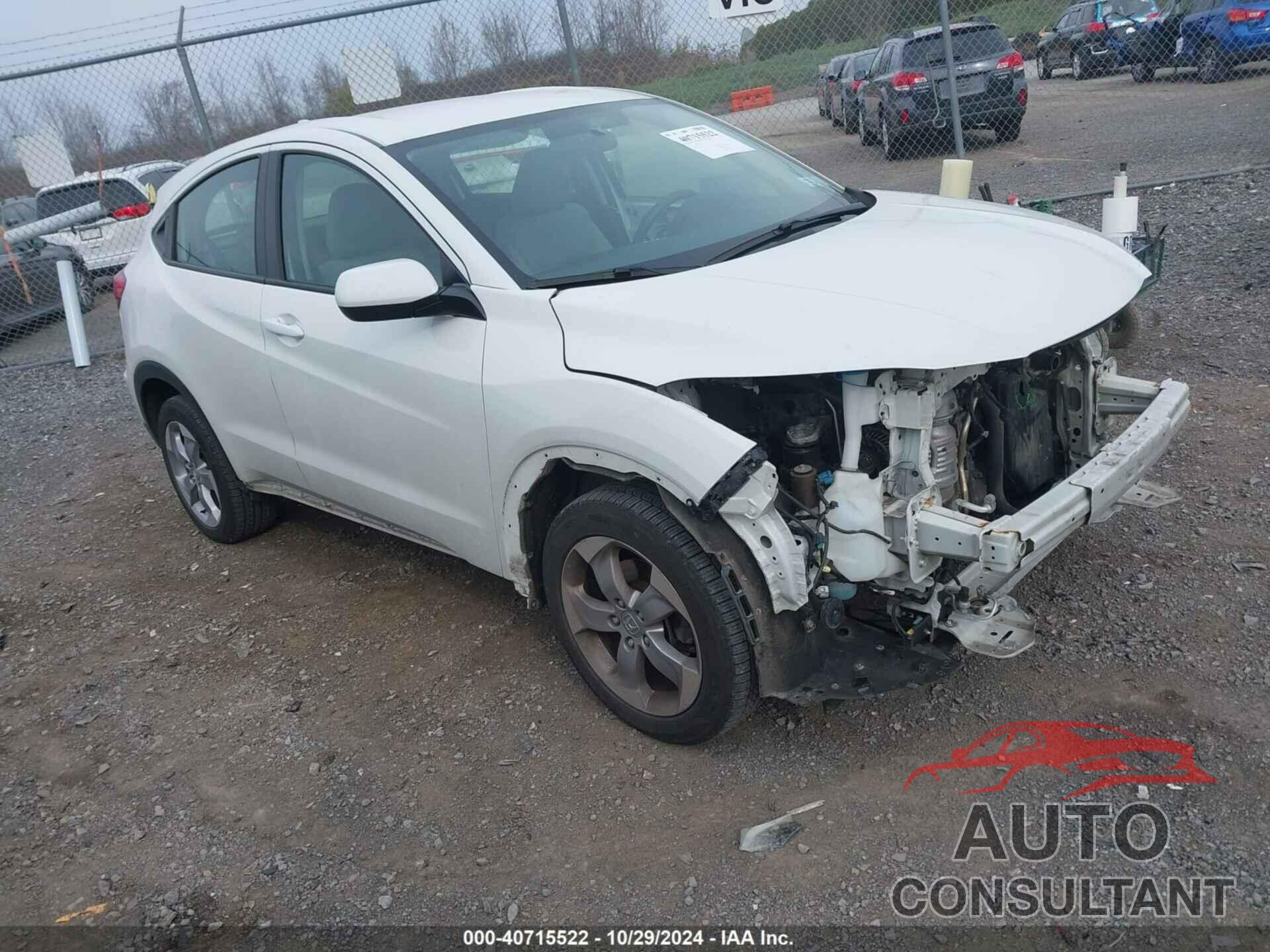 HONDA HR-V 2020 - 3CZRU6H37LM711784