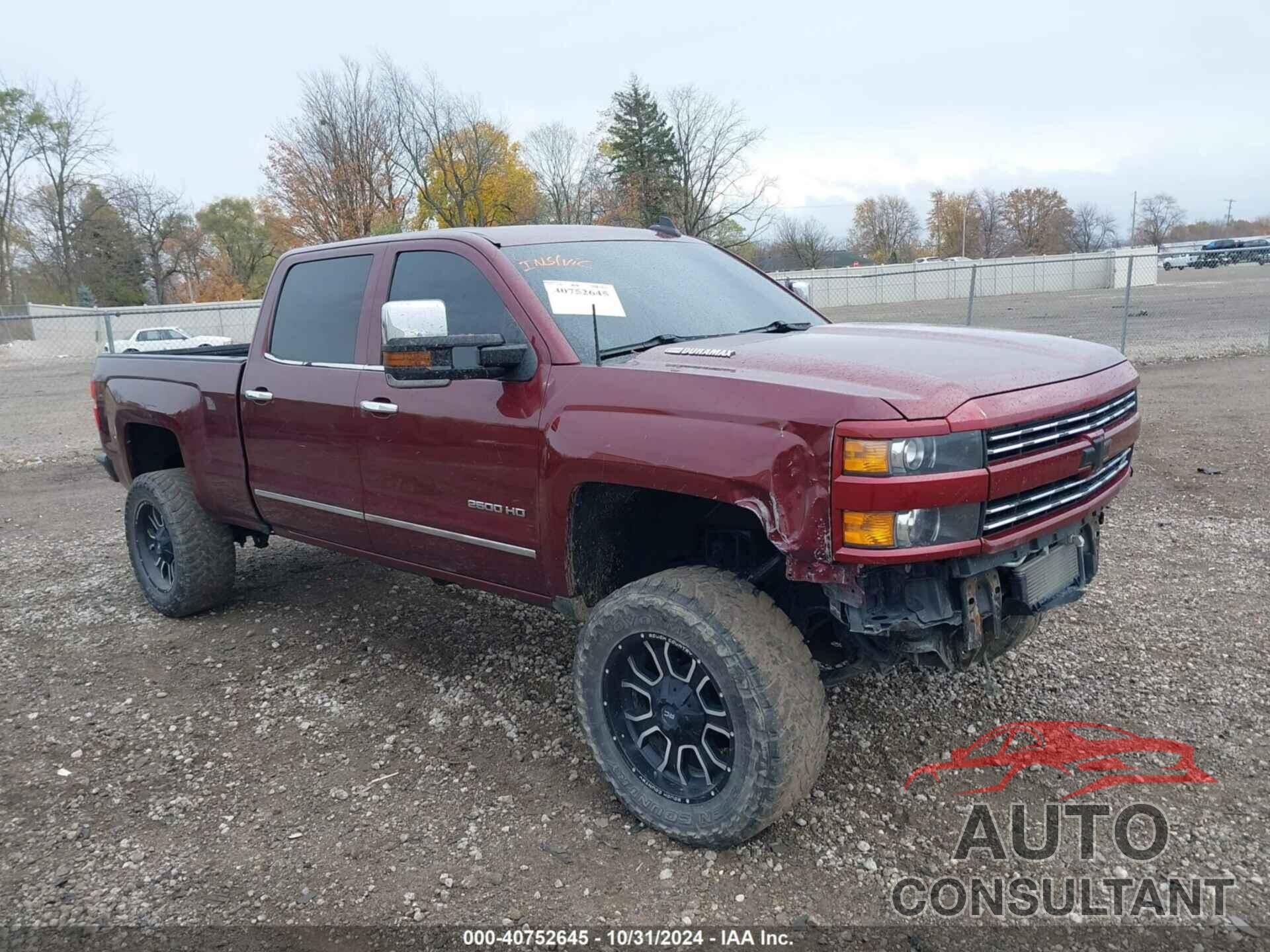 CHEVROLET SILVERADO 2016 - 1GC1KWE82GF126223