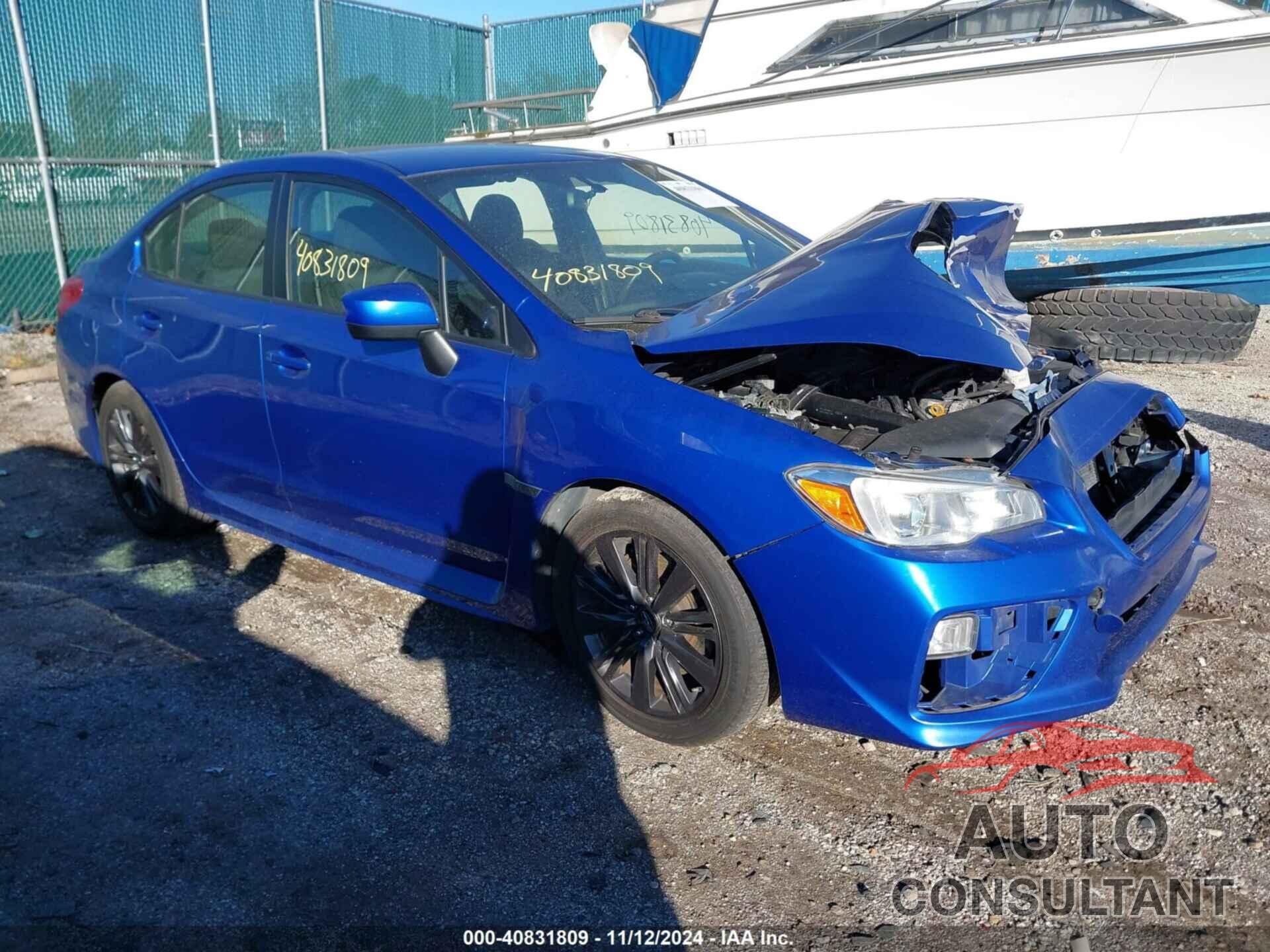 SUBARU WRX 2015 - JF1VA1A62F9818206