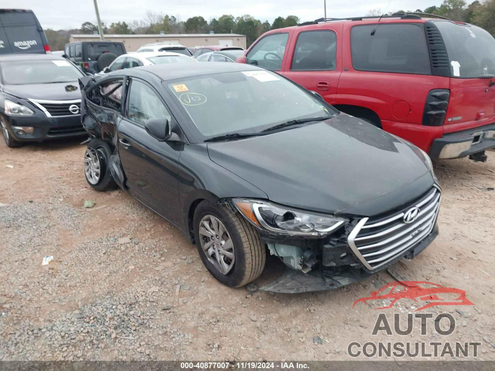 HYUNDAI ELANTRA 2017 - 5NPD74LF1HH052305