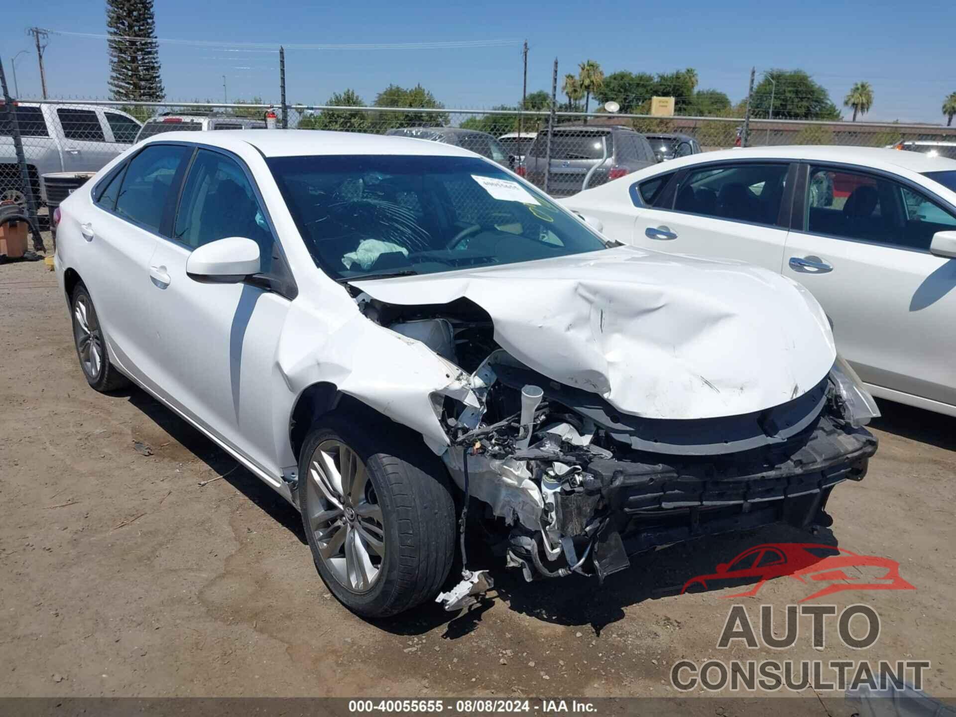 TOYOTA CAMRY 2017 - 4T1BF1FK8HU784904