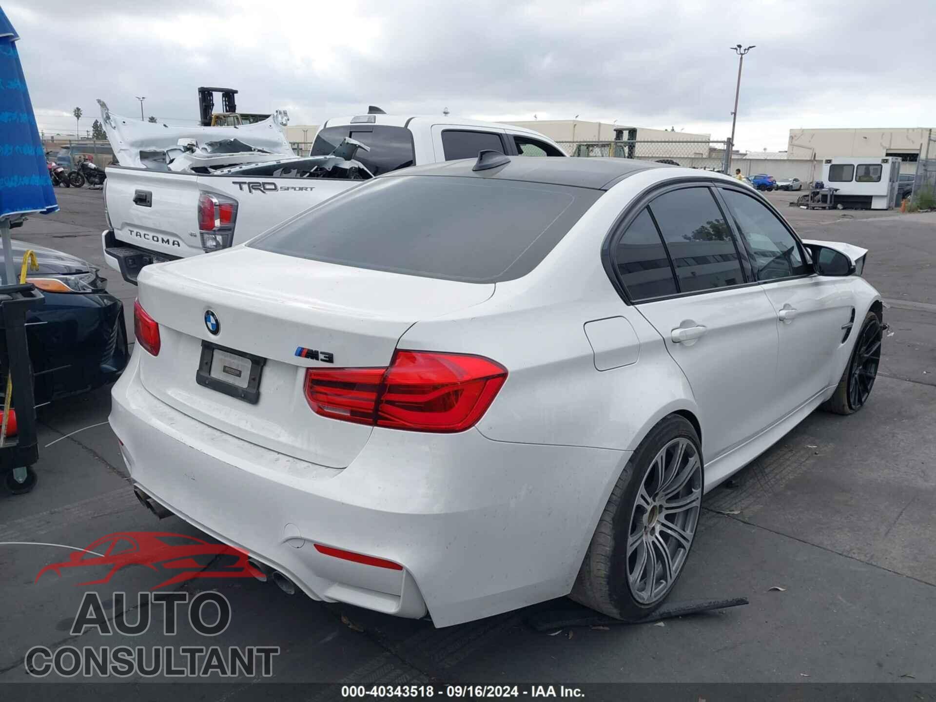 BMW M3 2017 - WBS8M9C38H5G85554