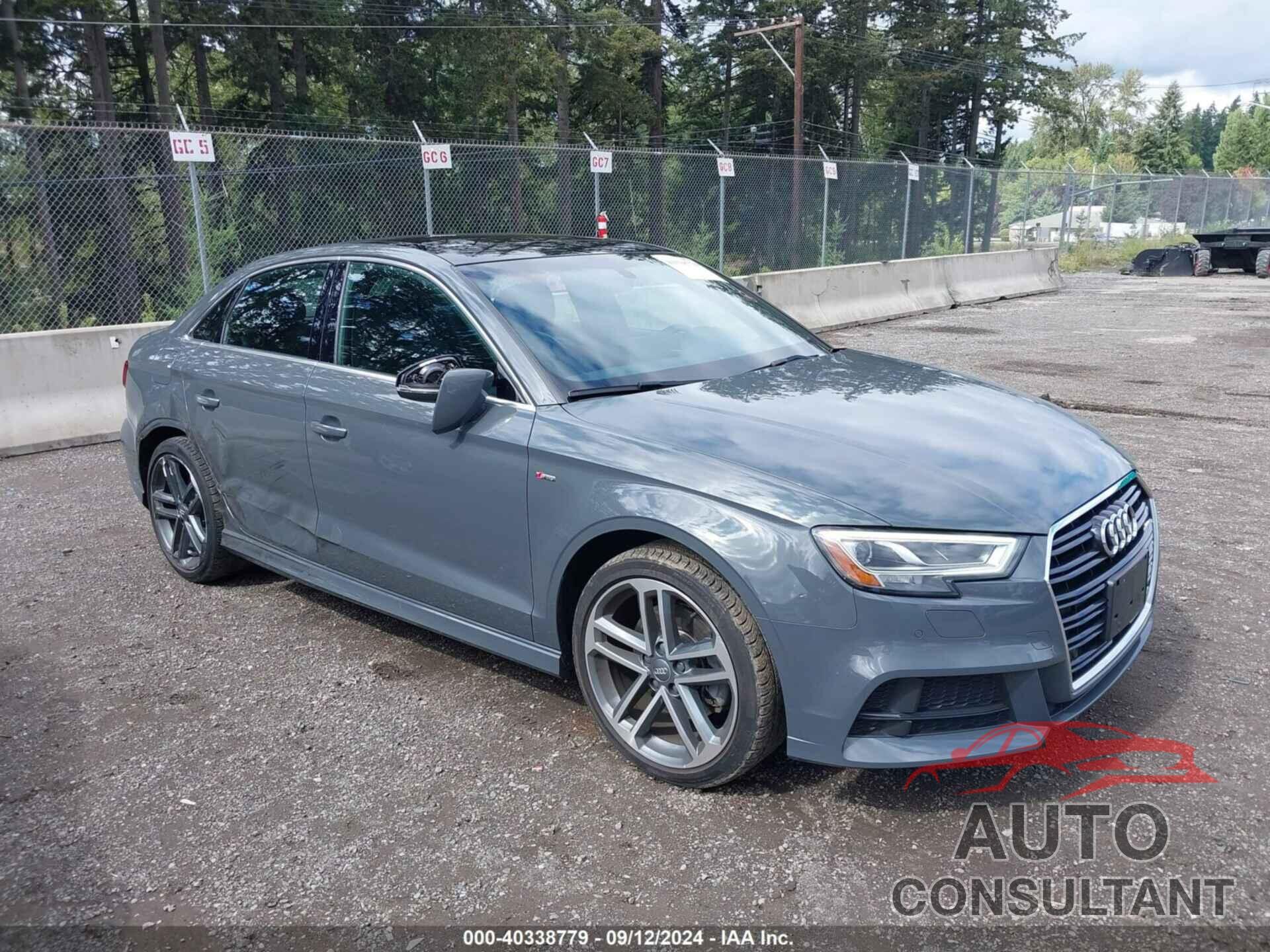 AUDI A3 2019 - WAUGUGFF2KA102188