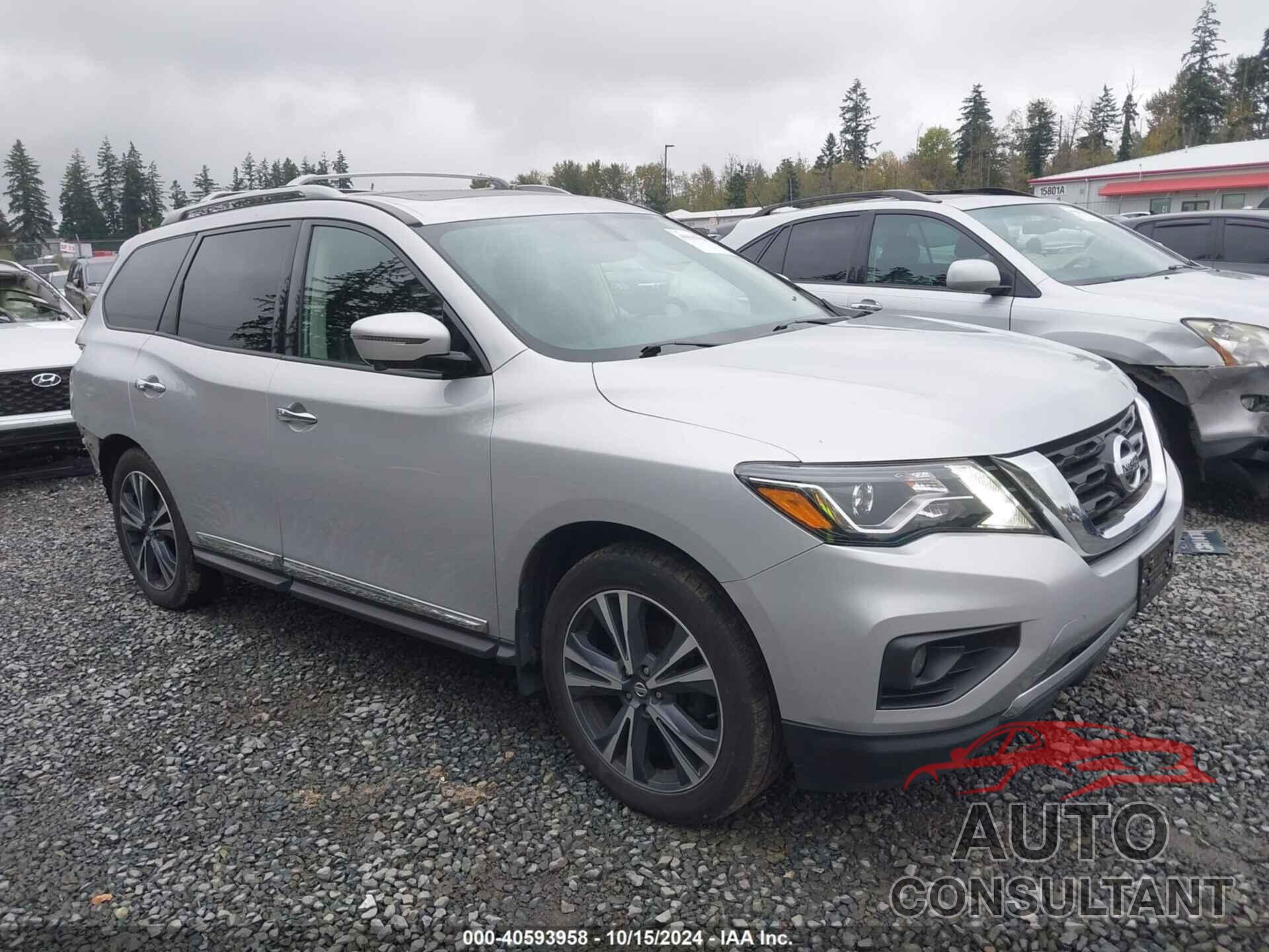 NISSAN PATHFINDER 2019 - 5N1DR2MN8KC652239