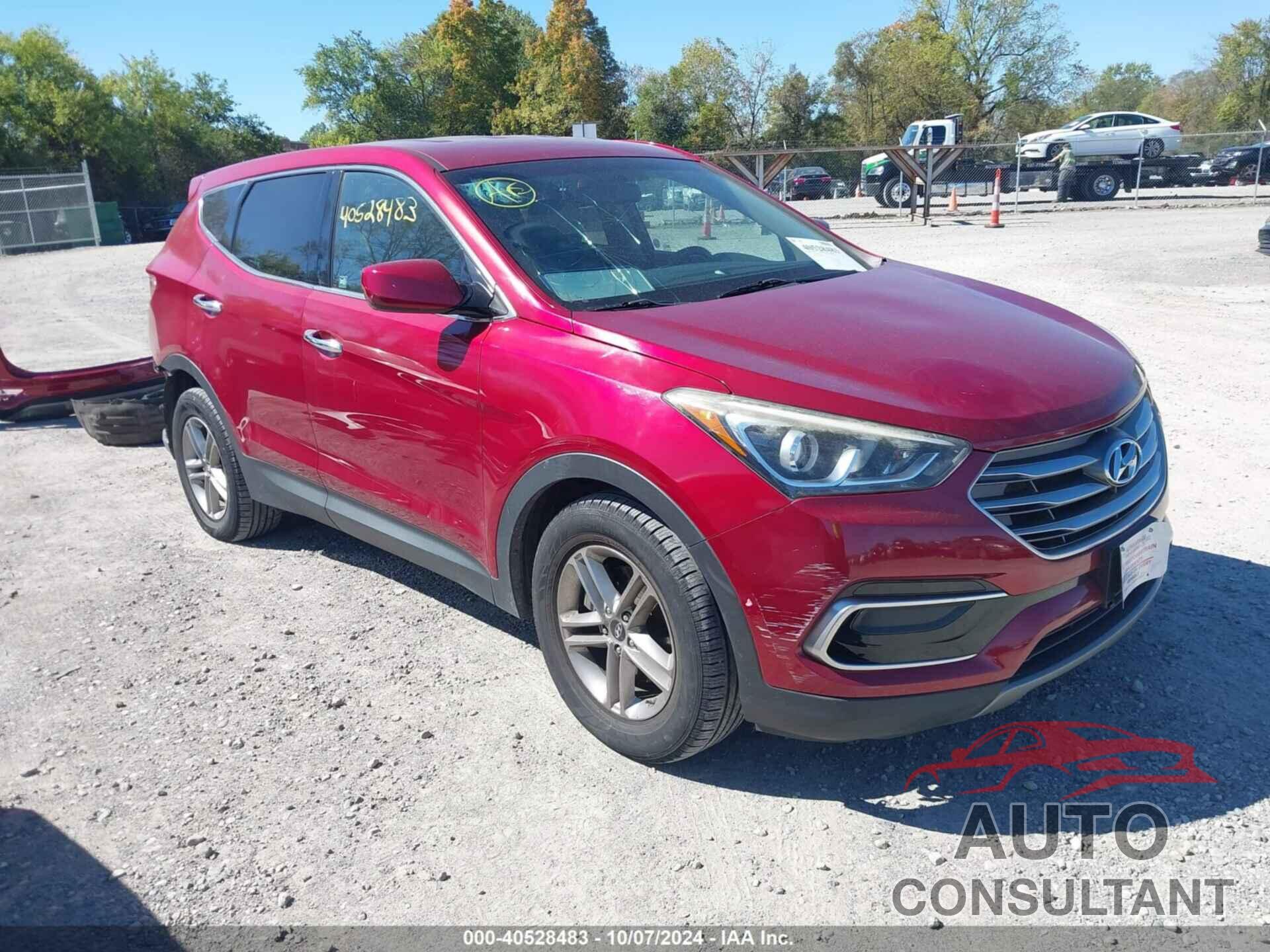 HYUNDAI SANTA FE SPORT 2017 - 5XYZTDLB8HG442954