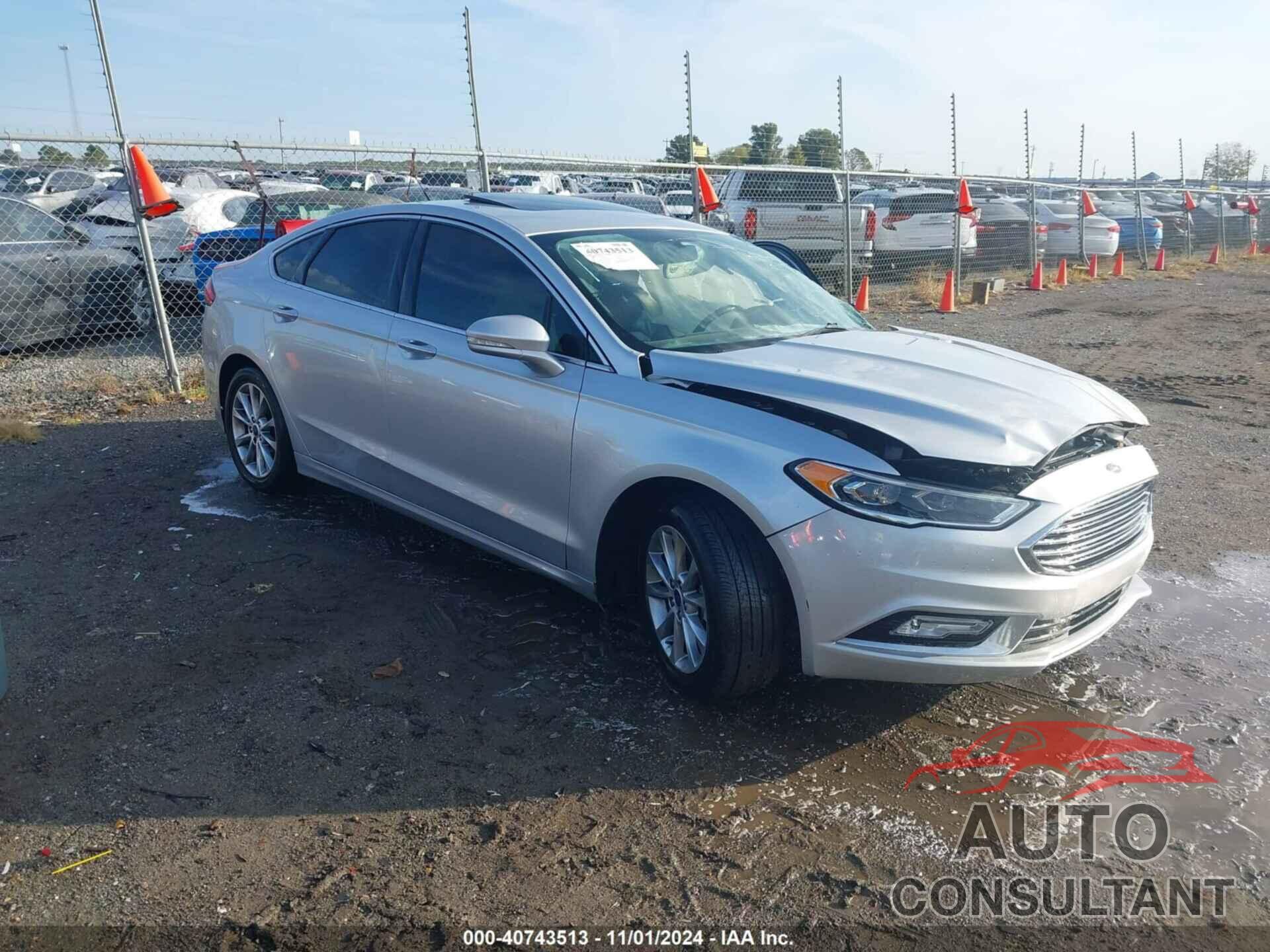 FORD FUSION 2017 - 3FA6P0HD4HR118826