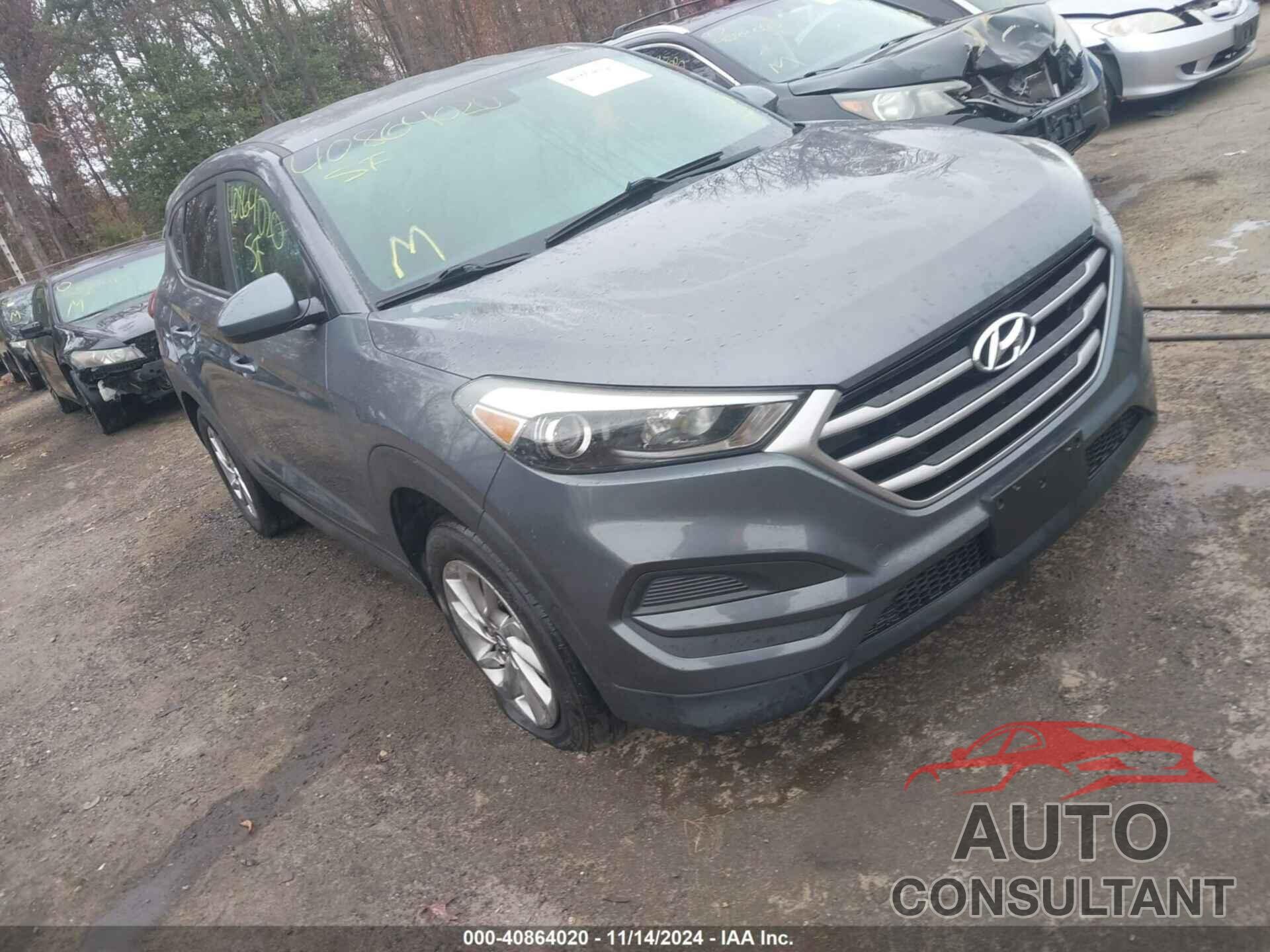 HYUNDAI TUCSON 2017 - KM8J23A43HU527094