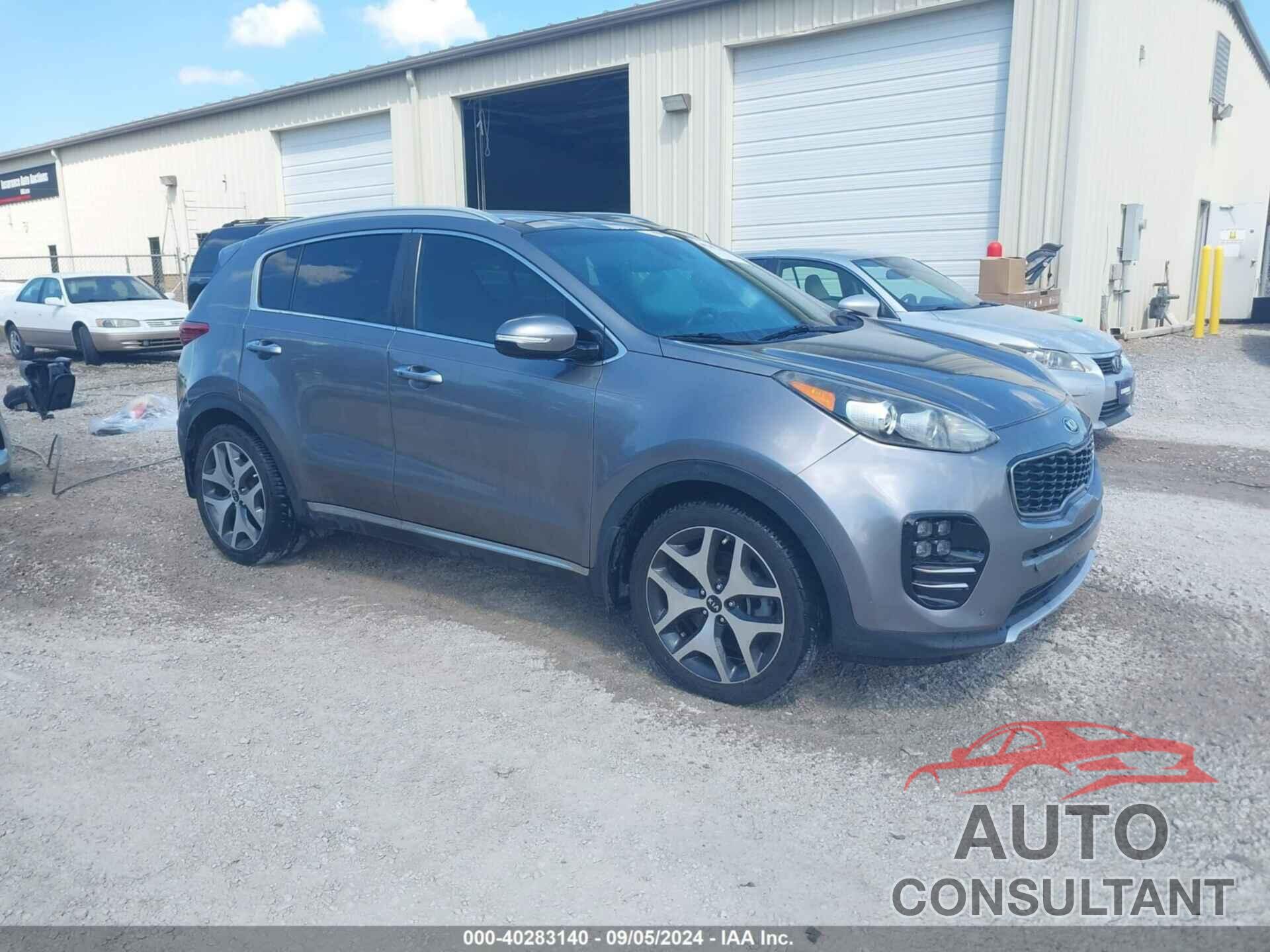 KIA SPORTAGE 2017 - KNDPR3A64H7266455