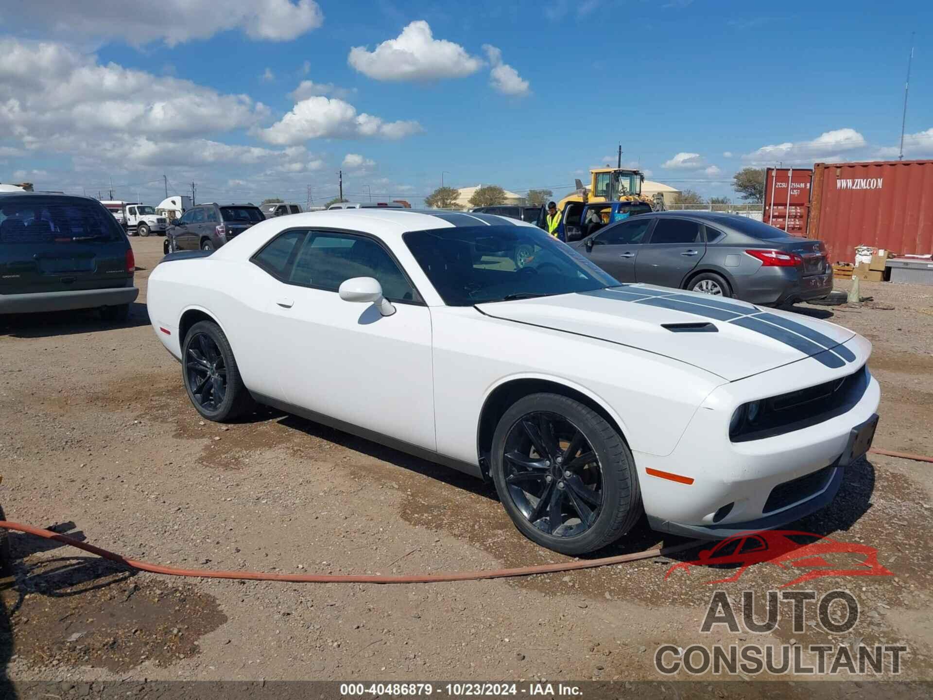 DODGE CHALLENGER 2016 - 2C3CDZAG3GH290388