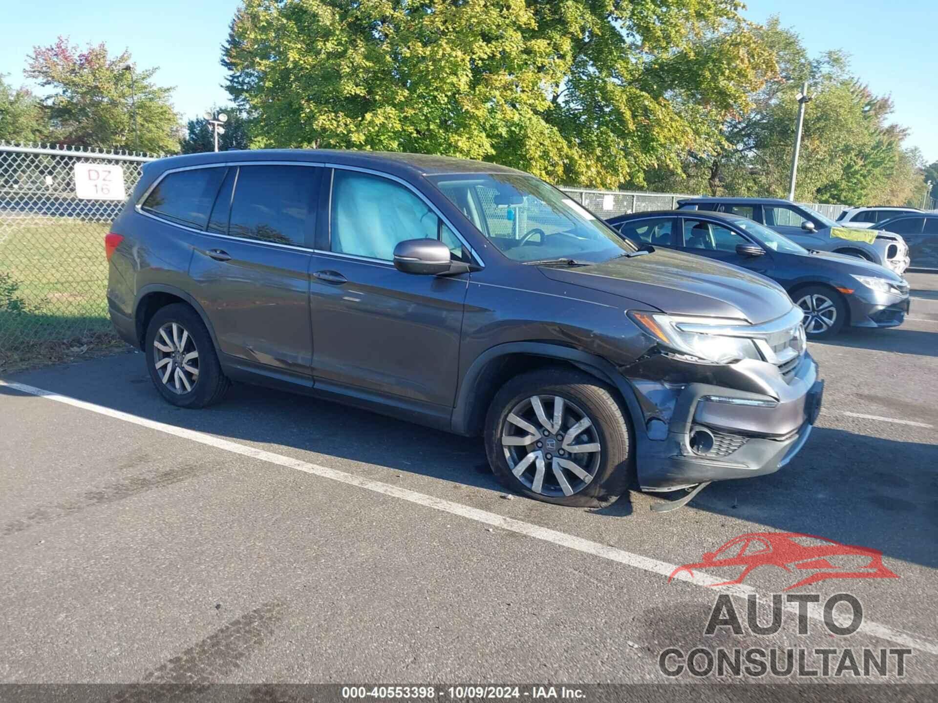 HONDA PILOT 2019 - 5FNYF6H34KB032621