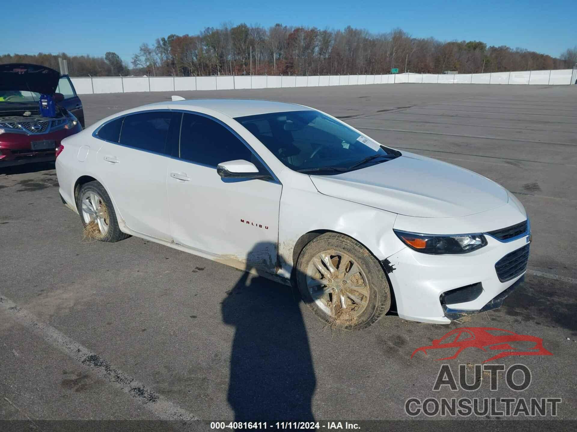 CHEVROLET MALIBU 2016 - 1G1ZE5ST3GF186307