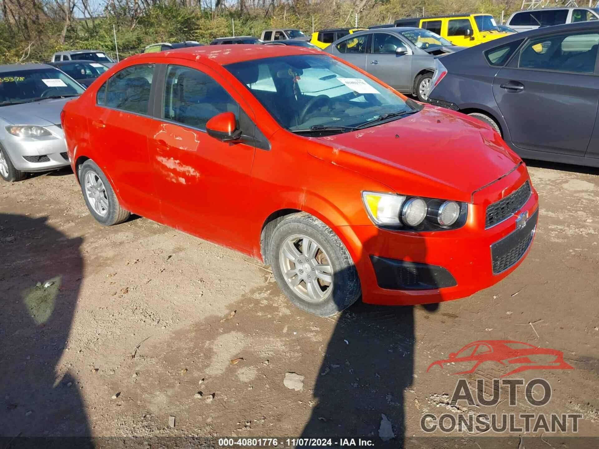 CHEVROLET SONIC 2012 - 1G1JC5SH7C4183480
